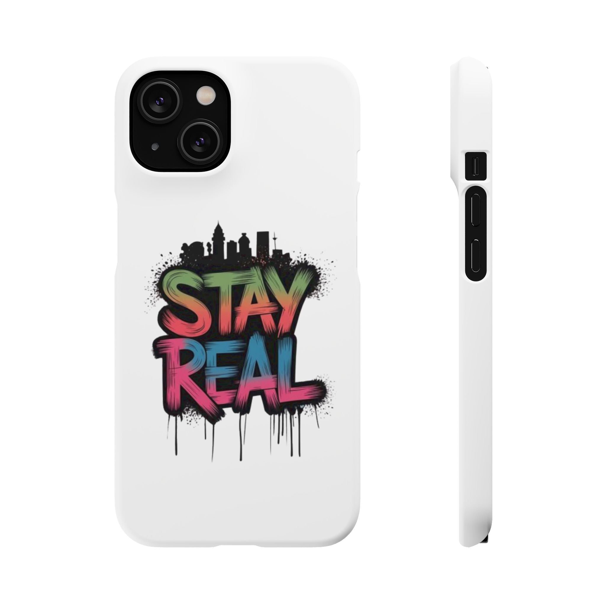Stay Real Graffiti Phone Case