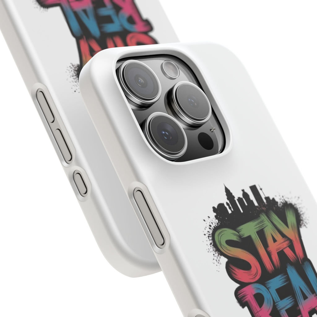 Stay Real Graffiti Phone Case
