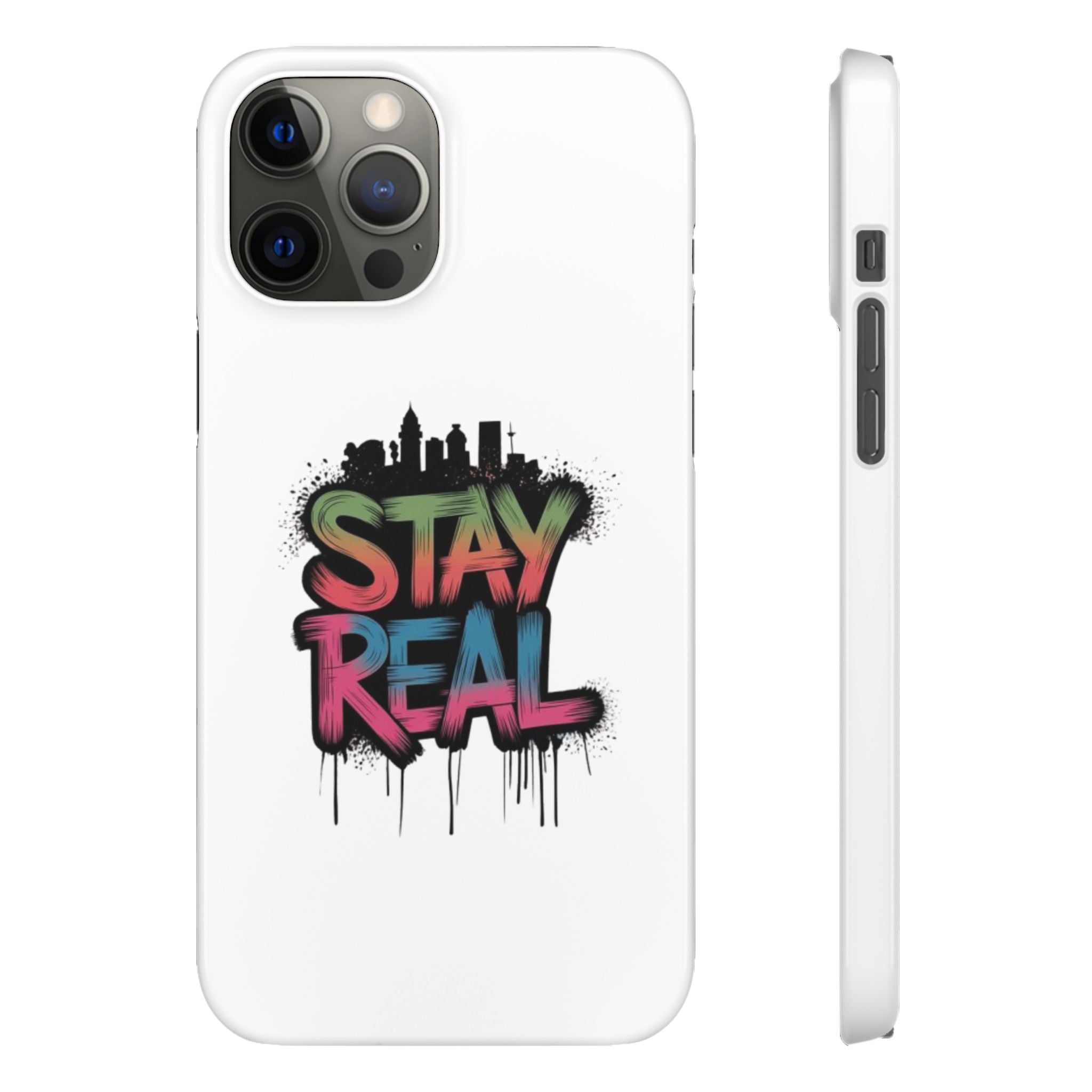 Stay Real Graffiti Phone Case