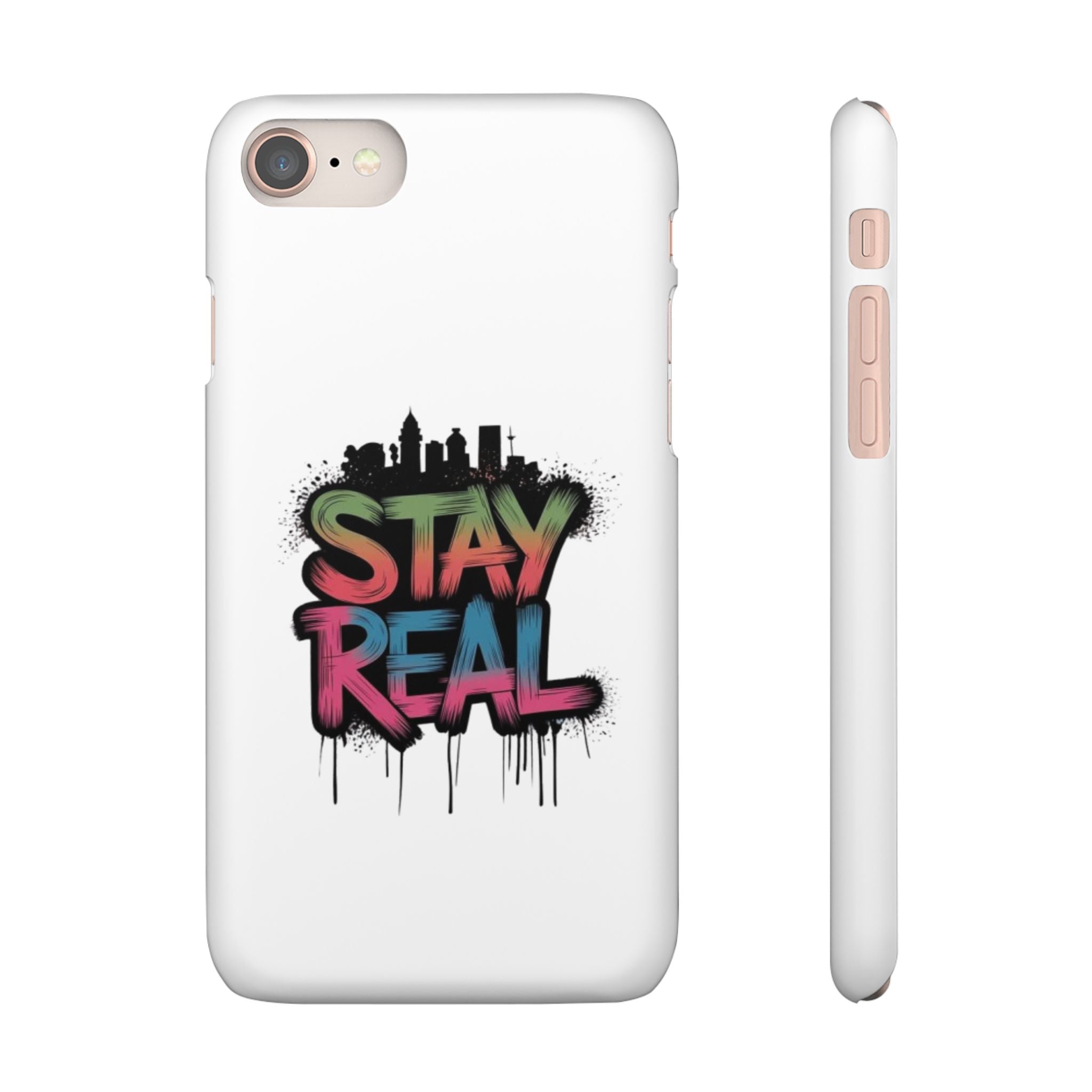Stay Real Graffiti Phone Case
