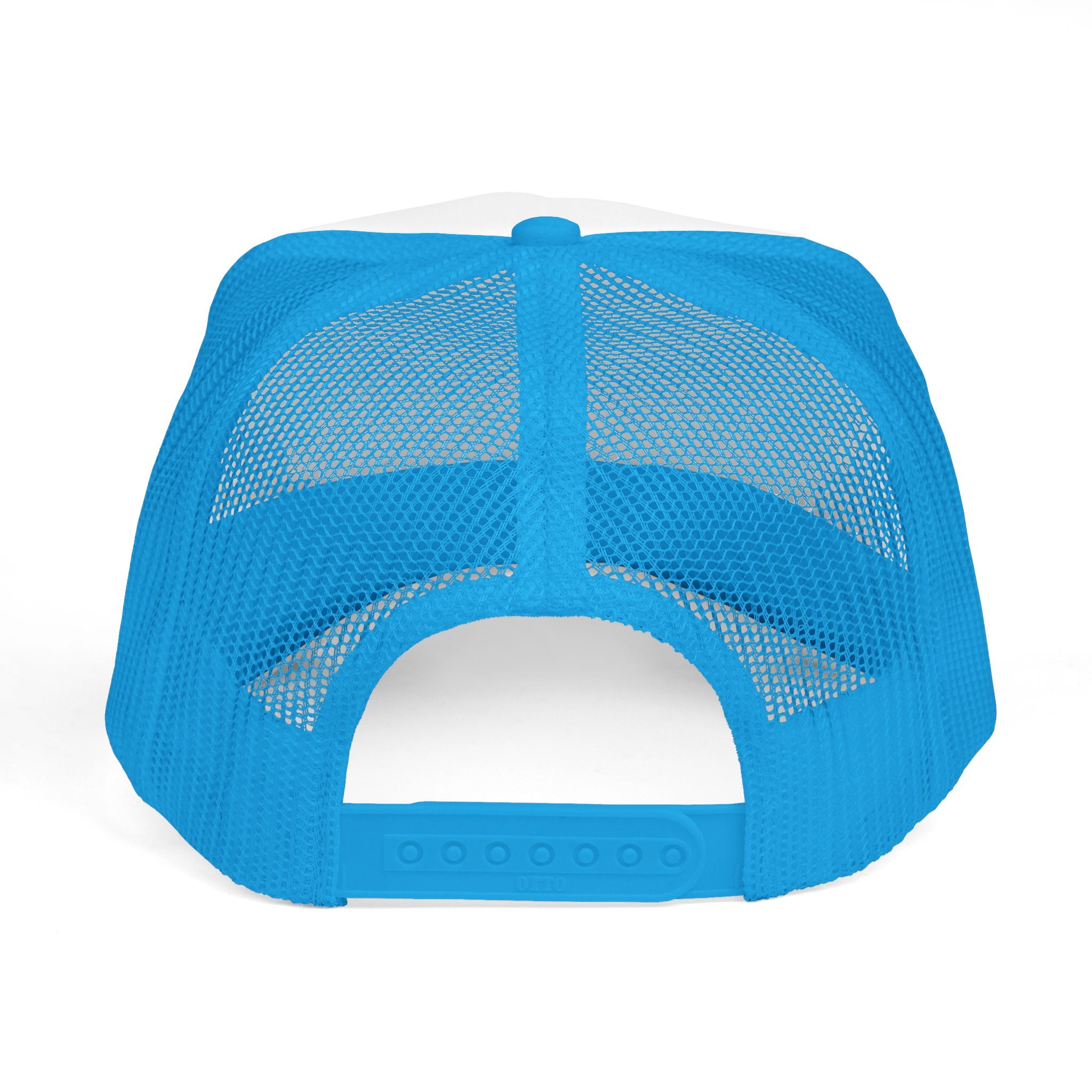 Now or Never Trucker Cap — Retro Bold Typography Mesh Hat for Motivation & Everyday Wear