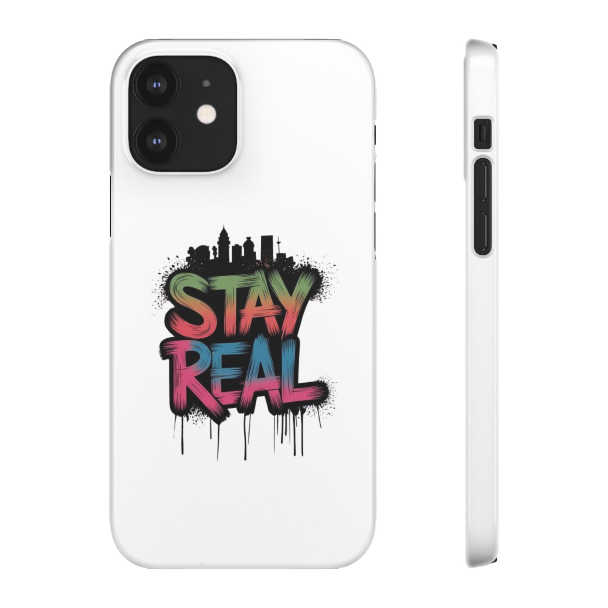 Stay Real Graffiti Phone Case