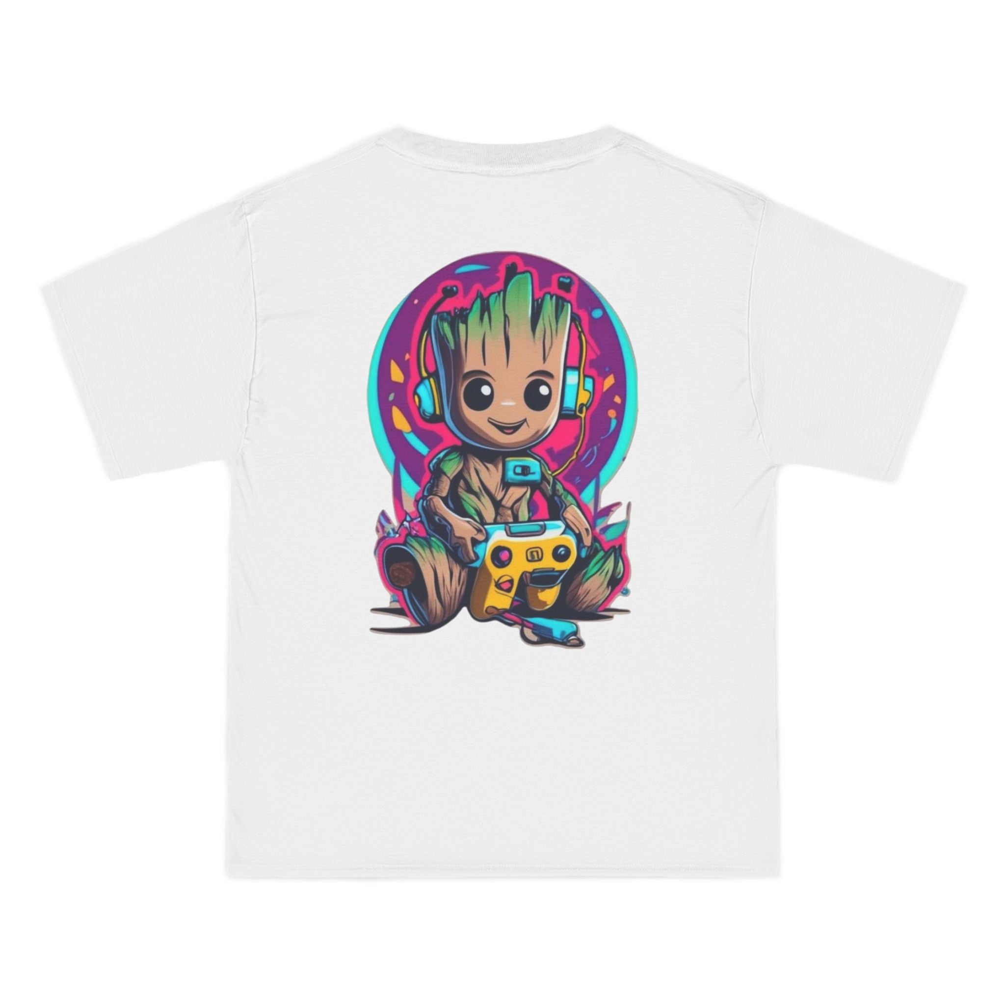 Short-Sleeve T-Shirt Baby Groot Animation Game Design