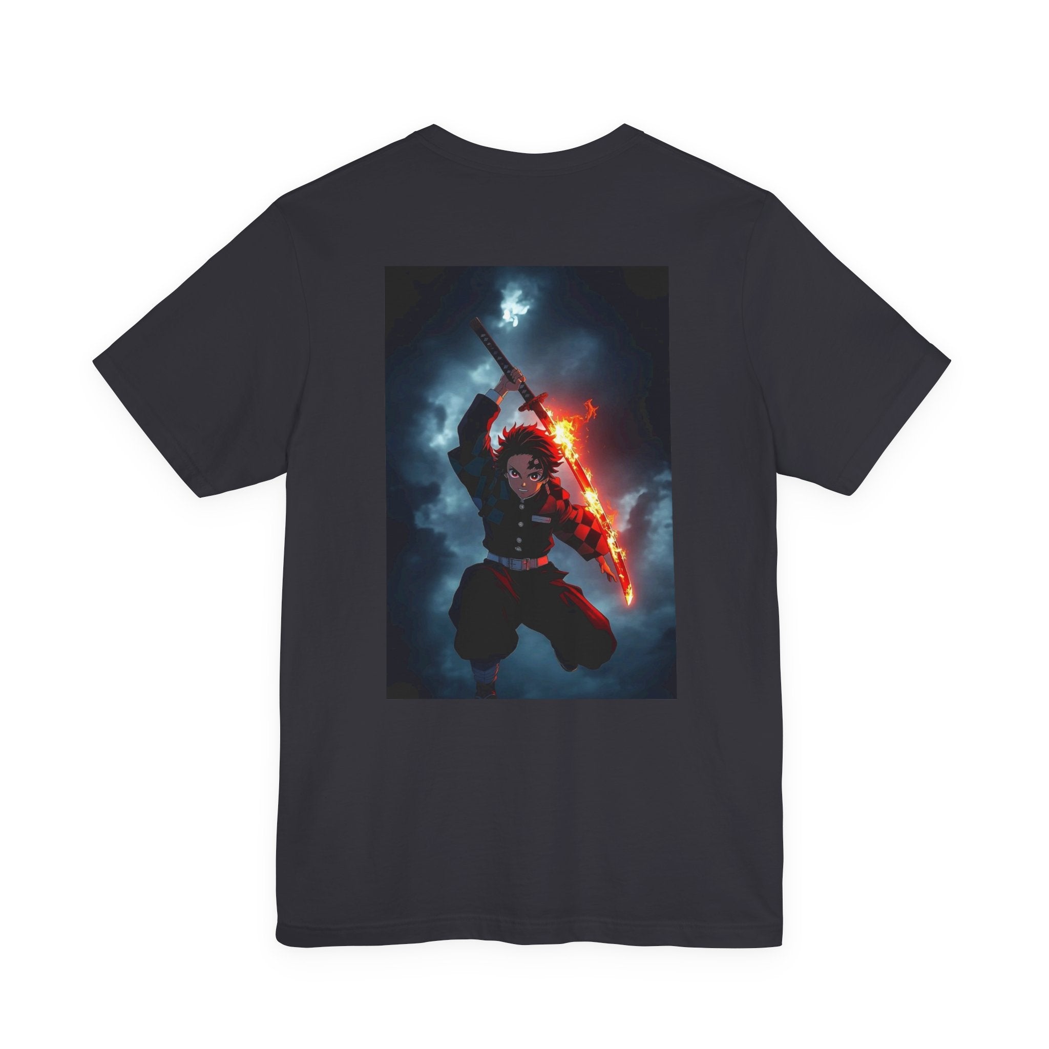 Demon Slayer Tanjiro Fire Breathing Graphic Tee