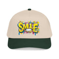 Smile Graffiti Baseball Cap — Colorful Street Art Hat