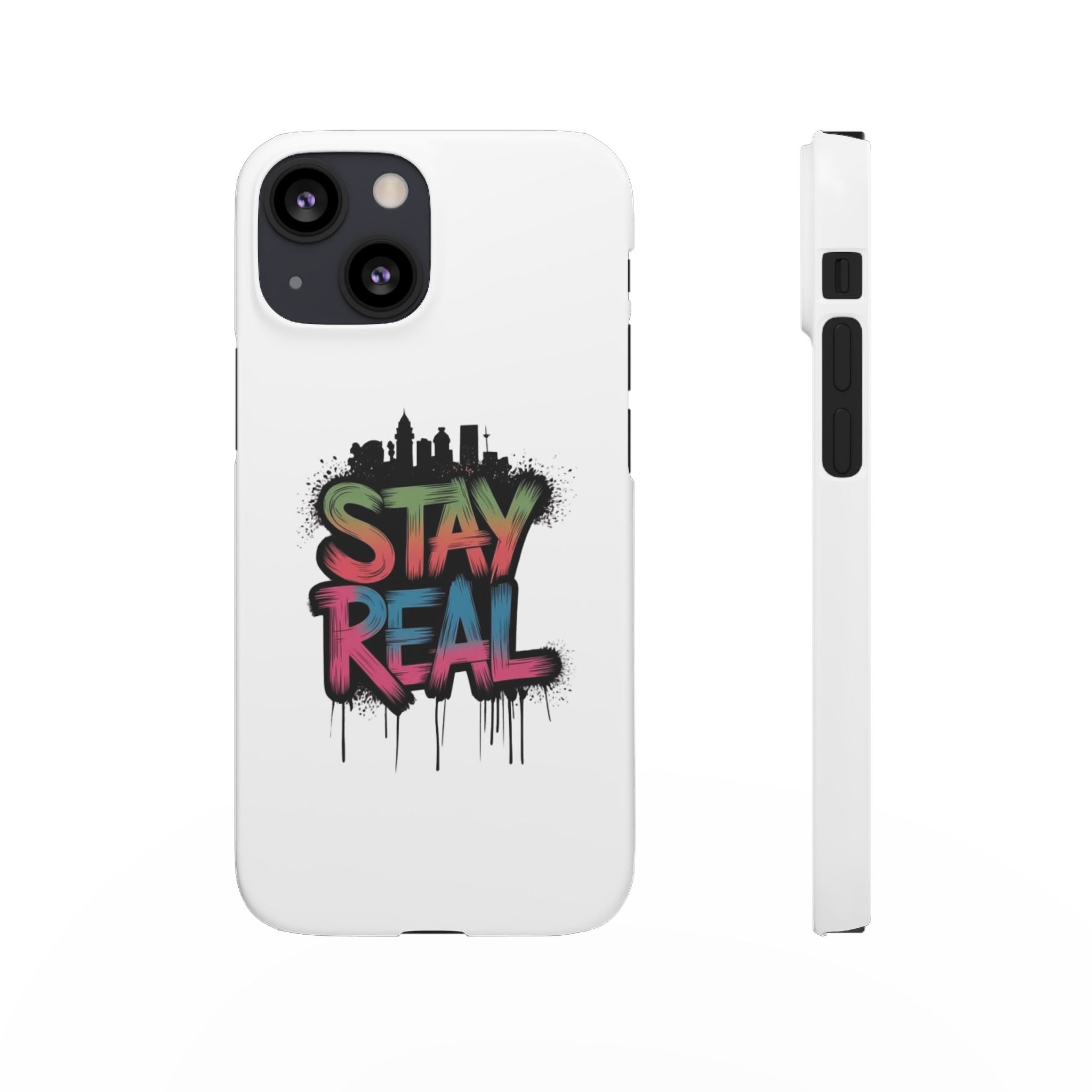 Stay Real Graffiti Phone Case