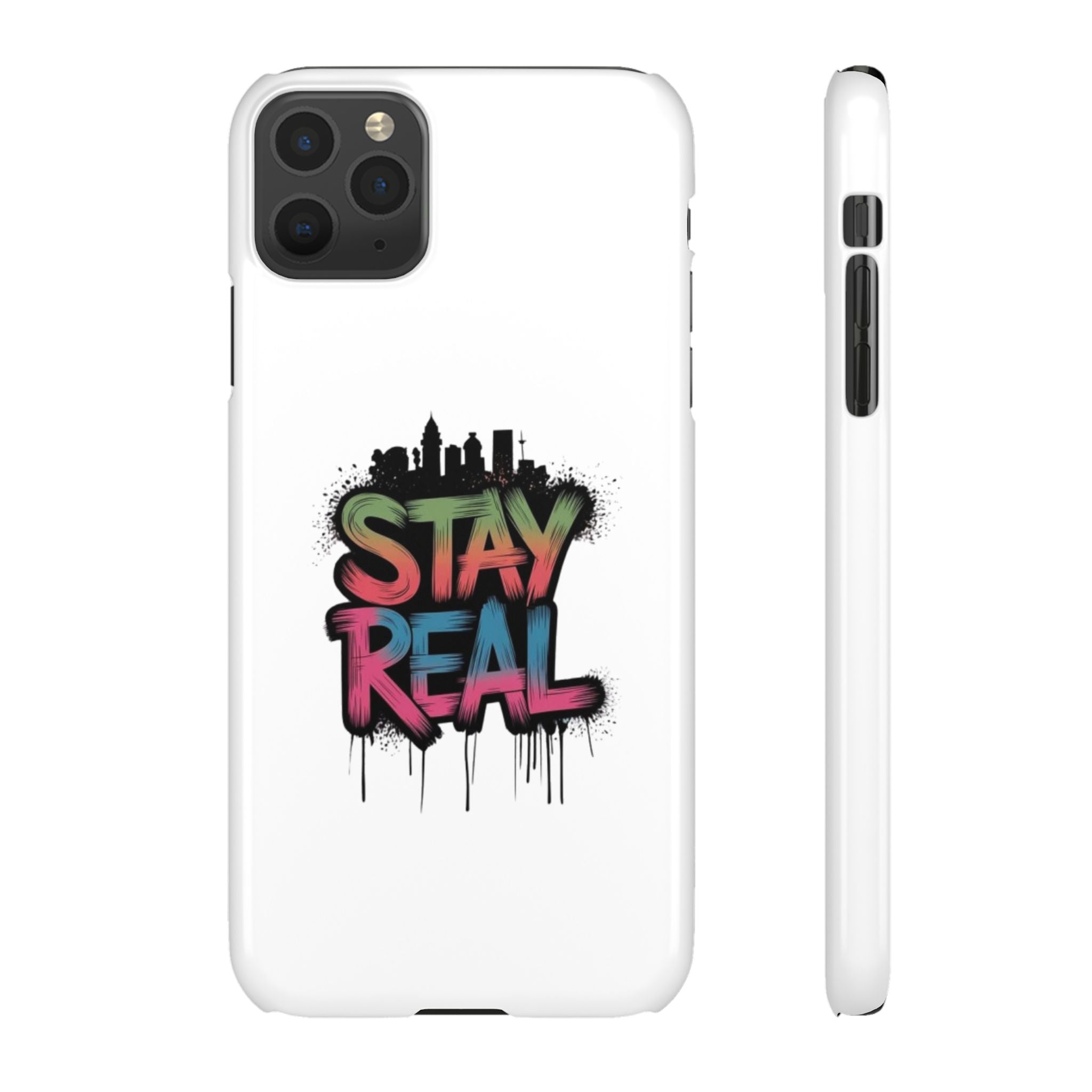 Stay Real Graffiti Phone Case