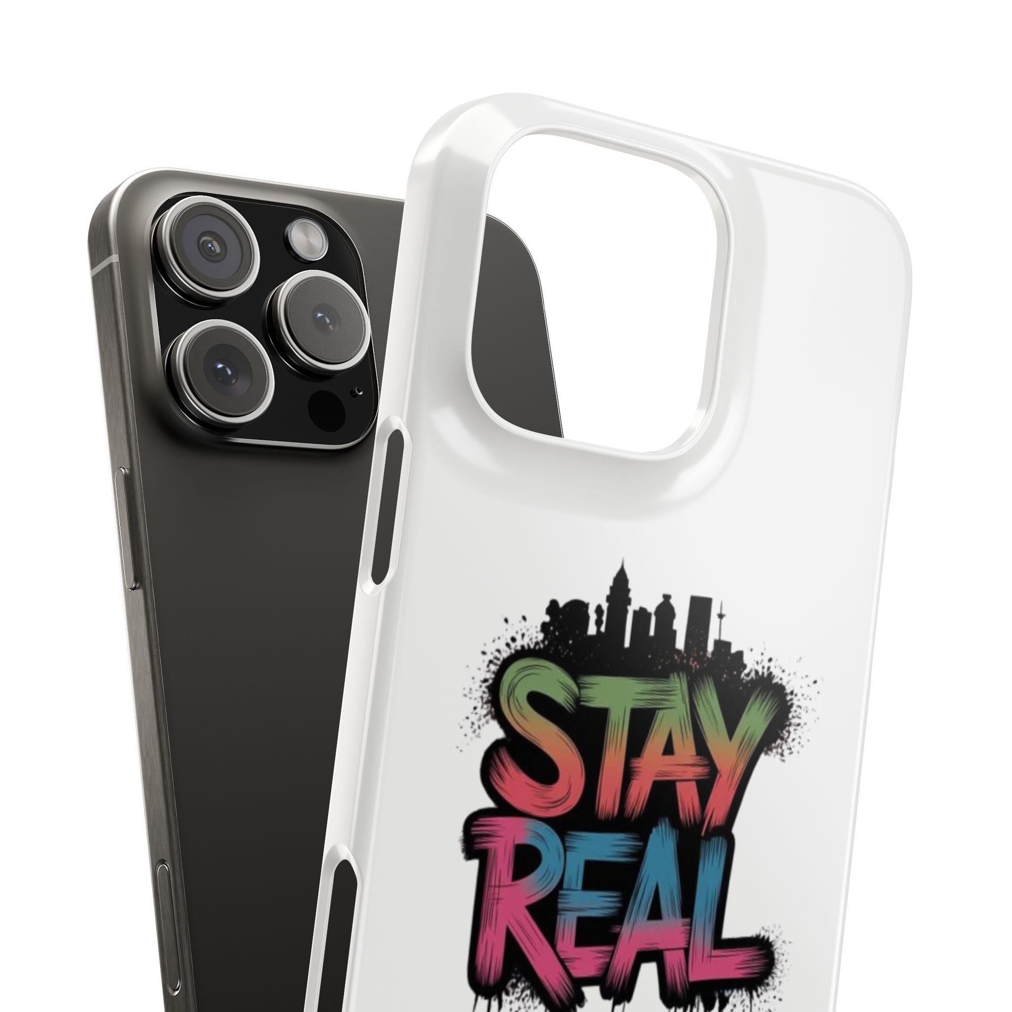 Stay Real Graffiti Phone Case