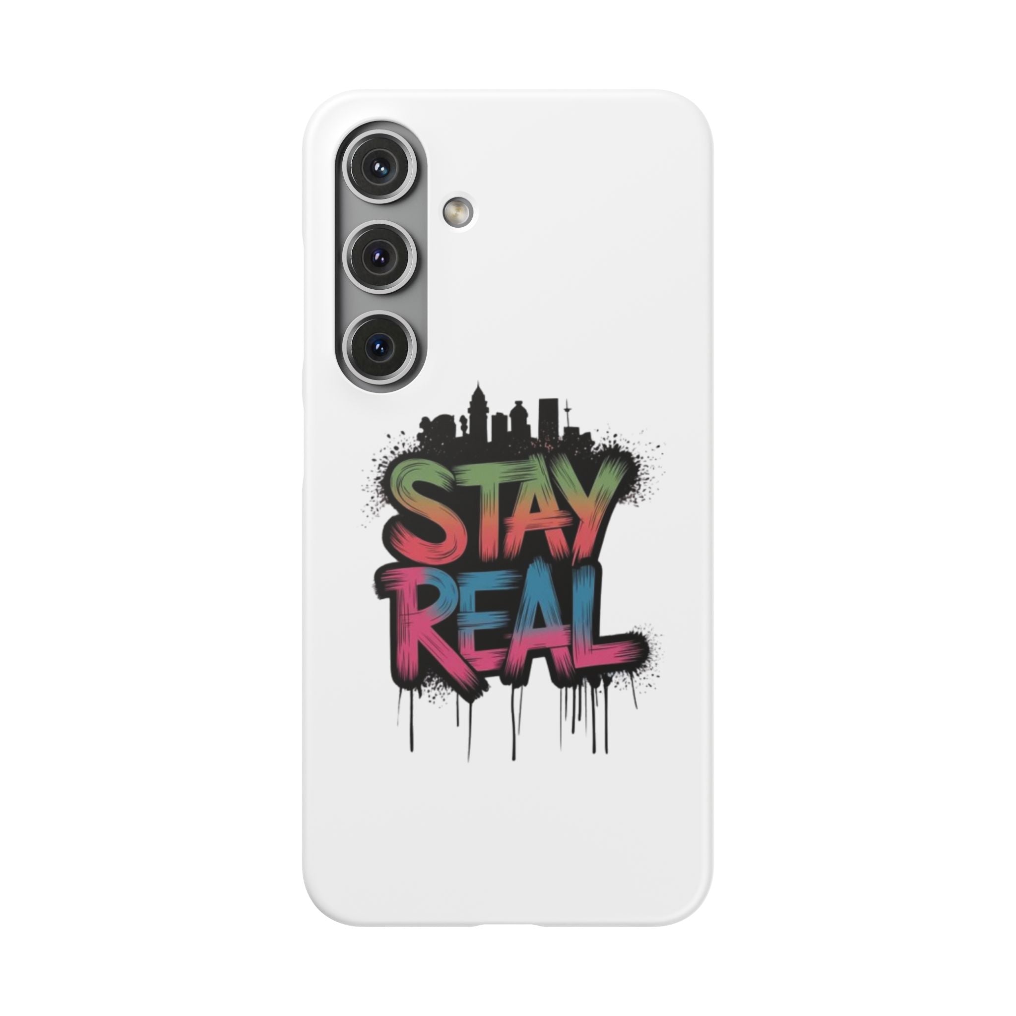 Stay Real Graffiti Phone Case