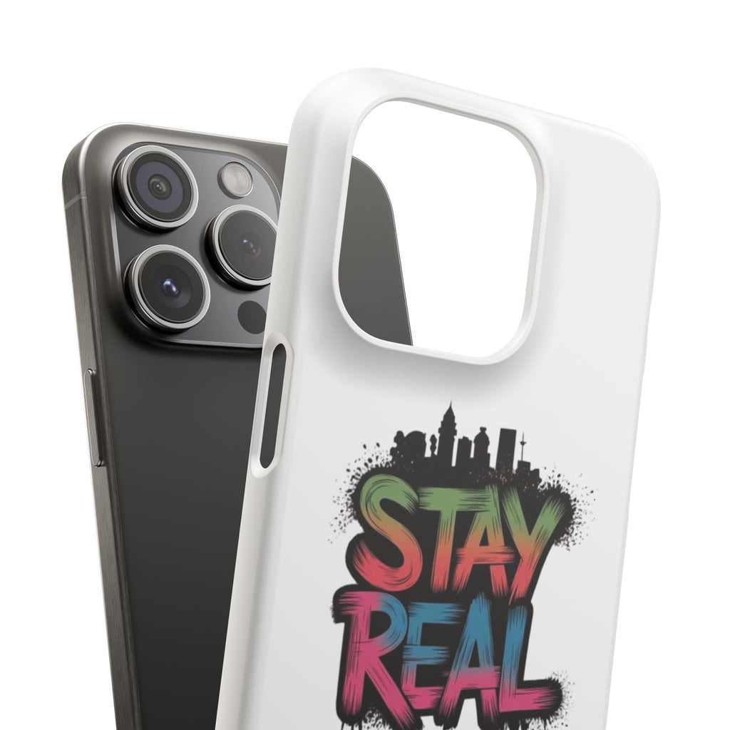 Stay Real Graffiti Phone Case