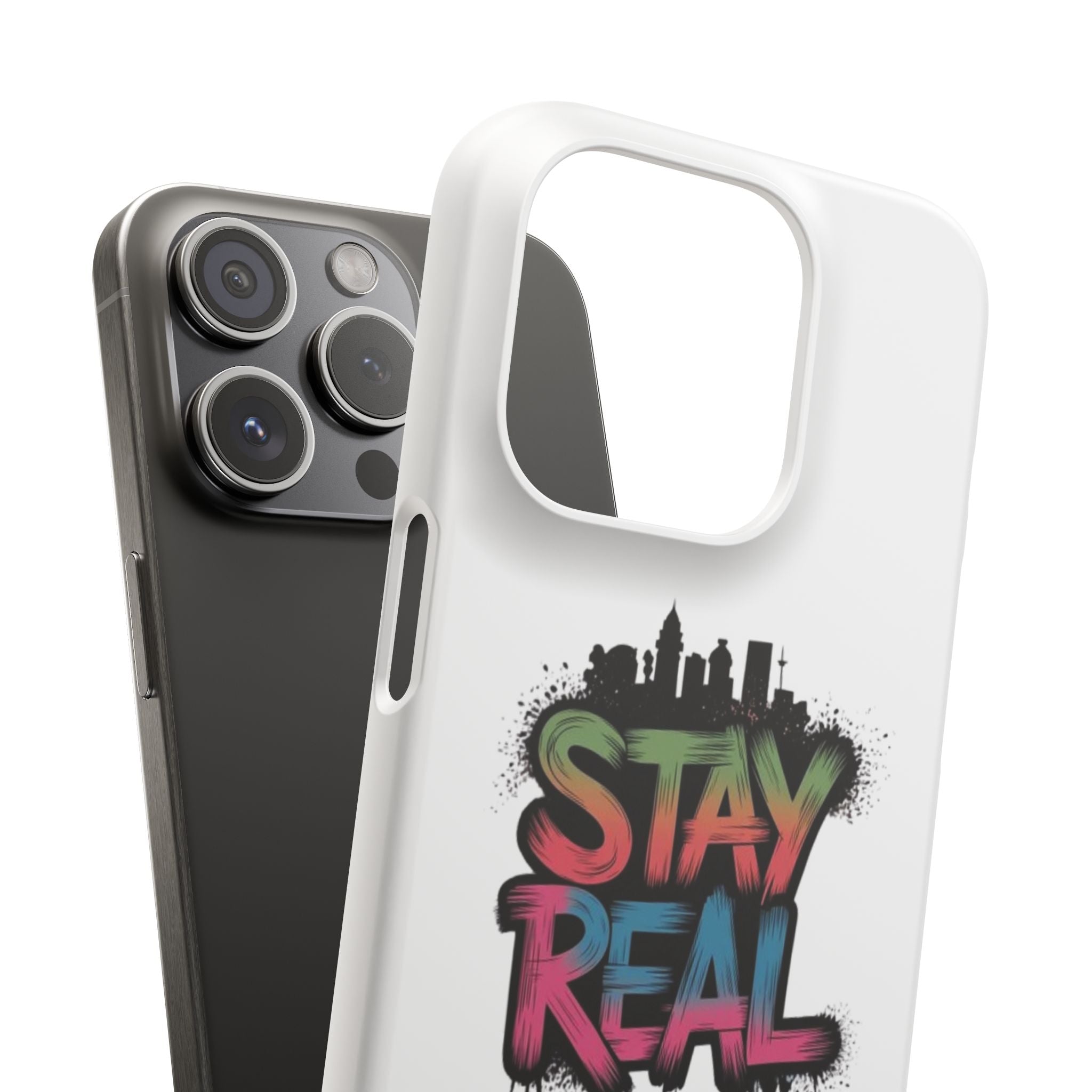 Stay Real Graffiti Phone Case