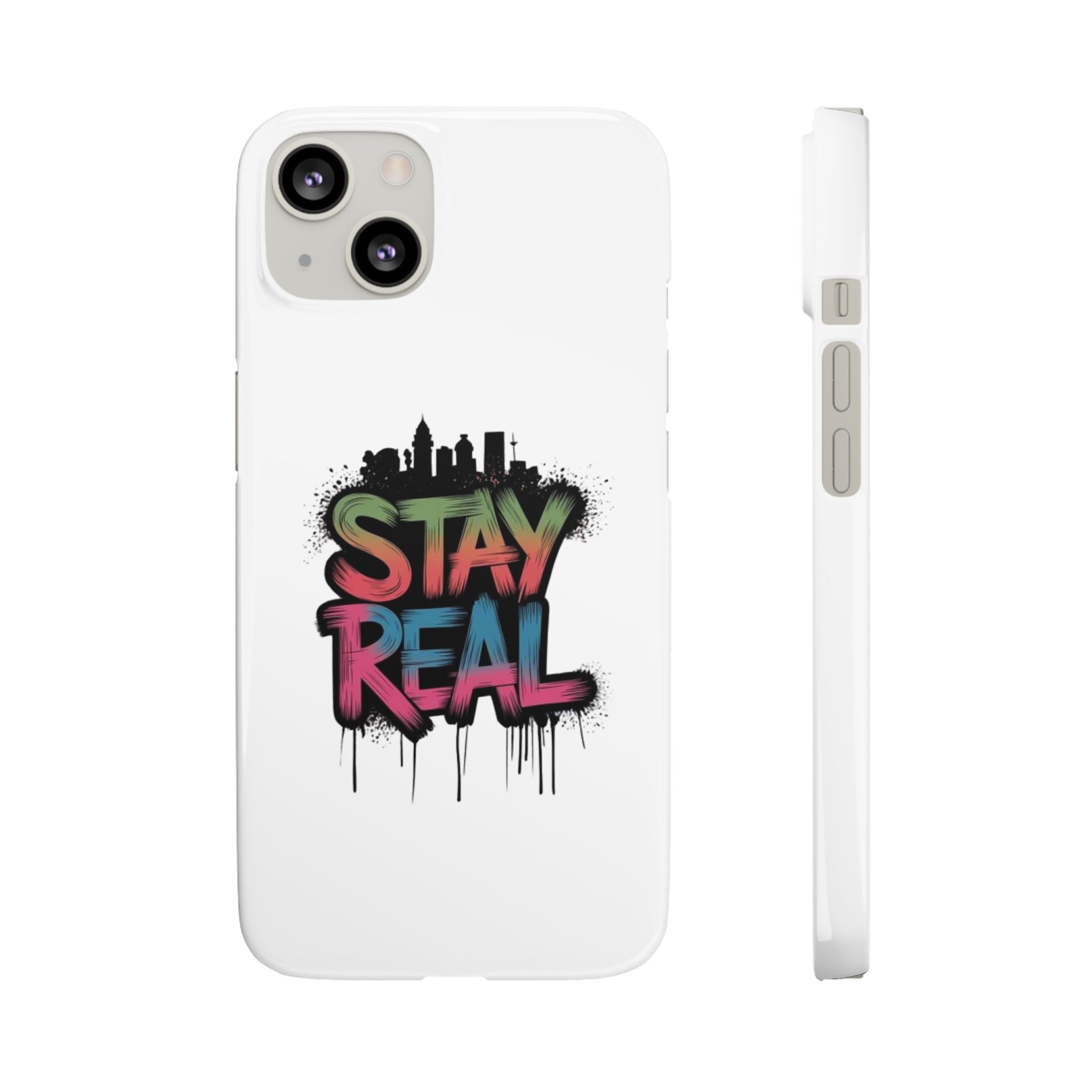 Stay Real Graffiti Phone Case