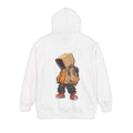 Hoodie - Box-Head Streetwear Graphic Hoodie Stay Safe" Chest Accent