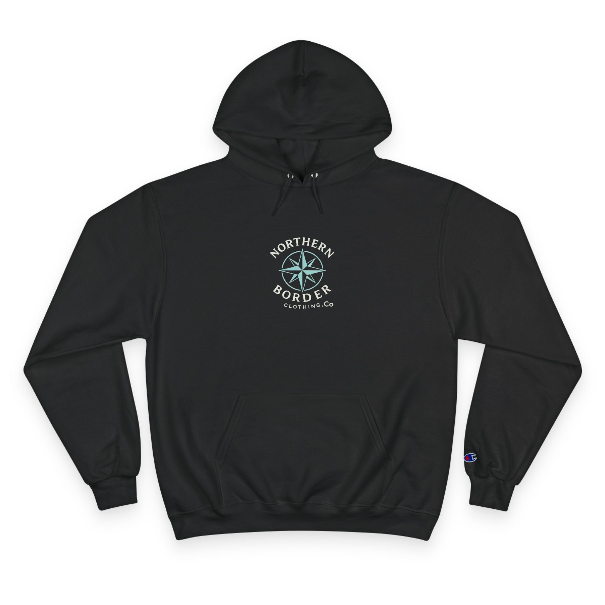 Northern Border Compass Hoodie Outdoor Adventure Pullover