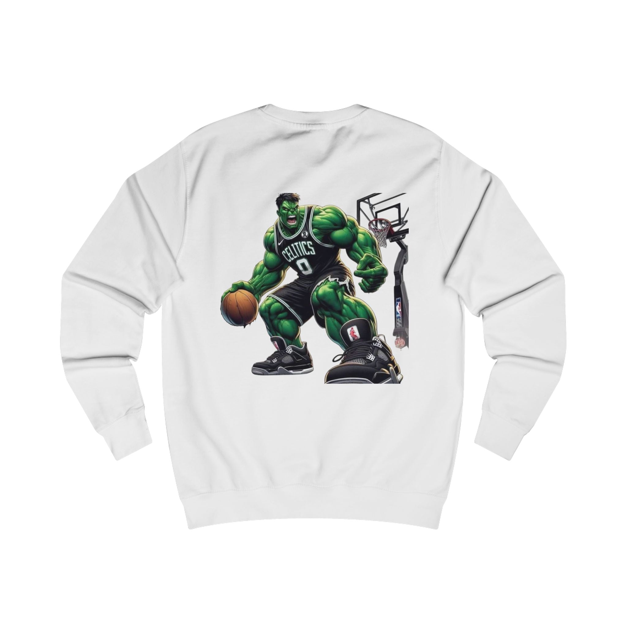 Milwaukee Basketball Hulk Sweatshirt — Retro NBA Fan Crewneck