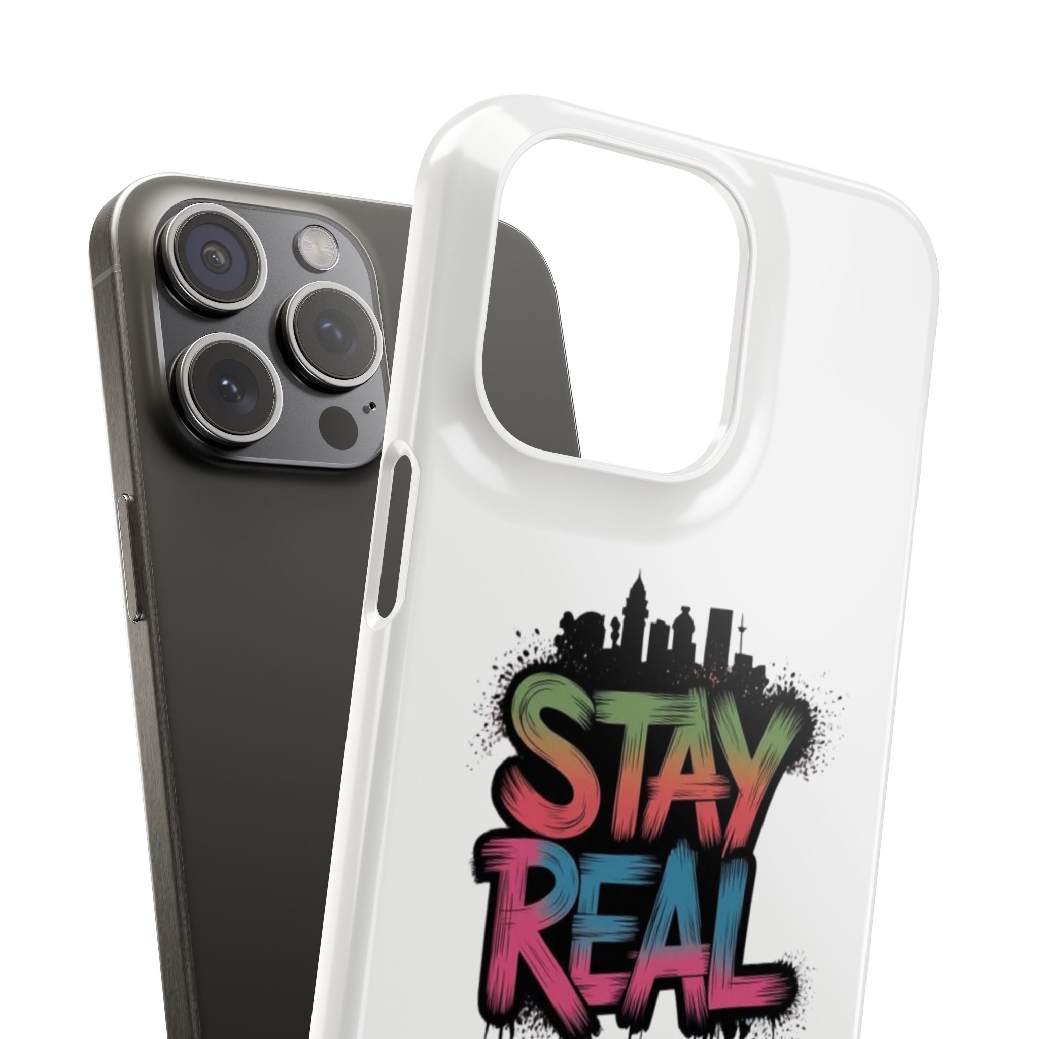 Stay Real Graffiti Phone Case