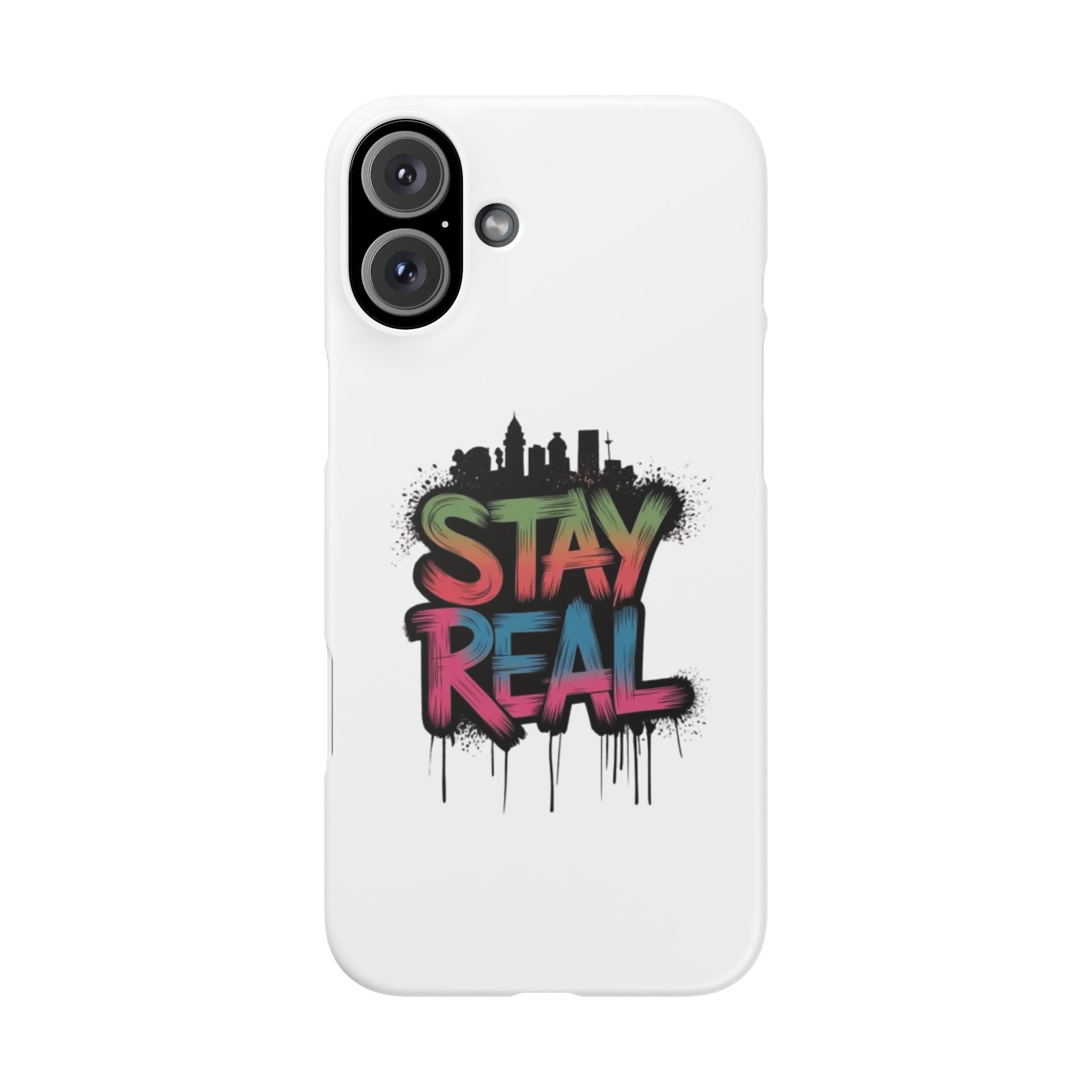 Stay Real Graffiti Phone Case