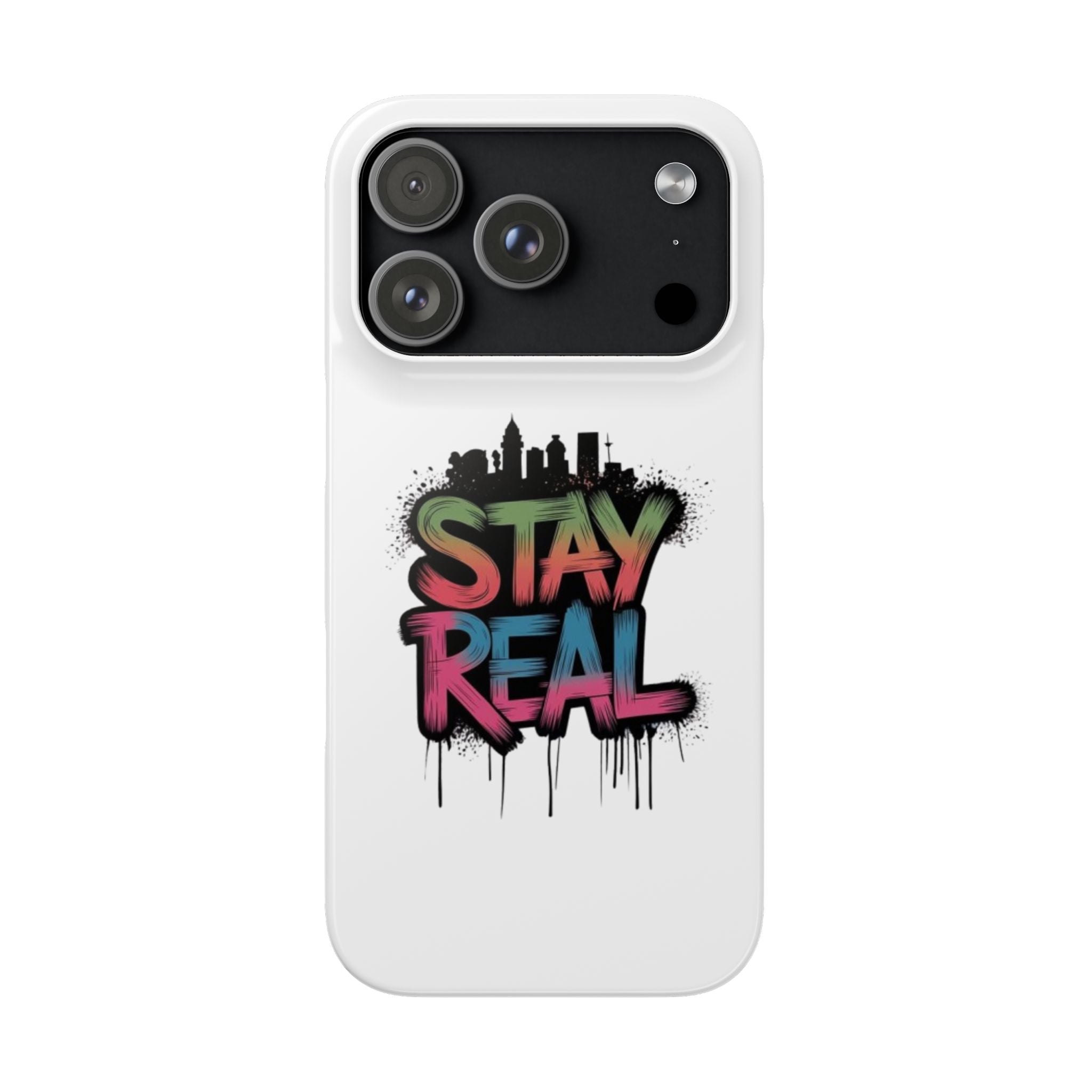 Stay Real Graffiti Phone Case