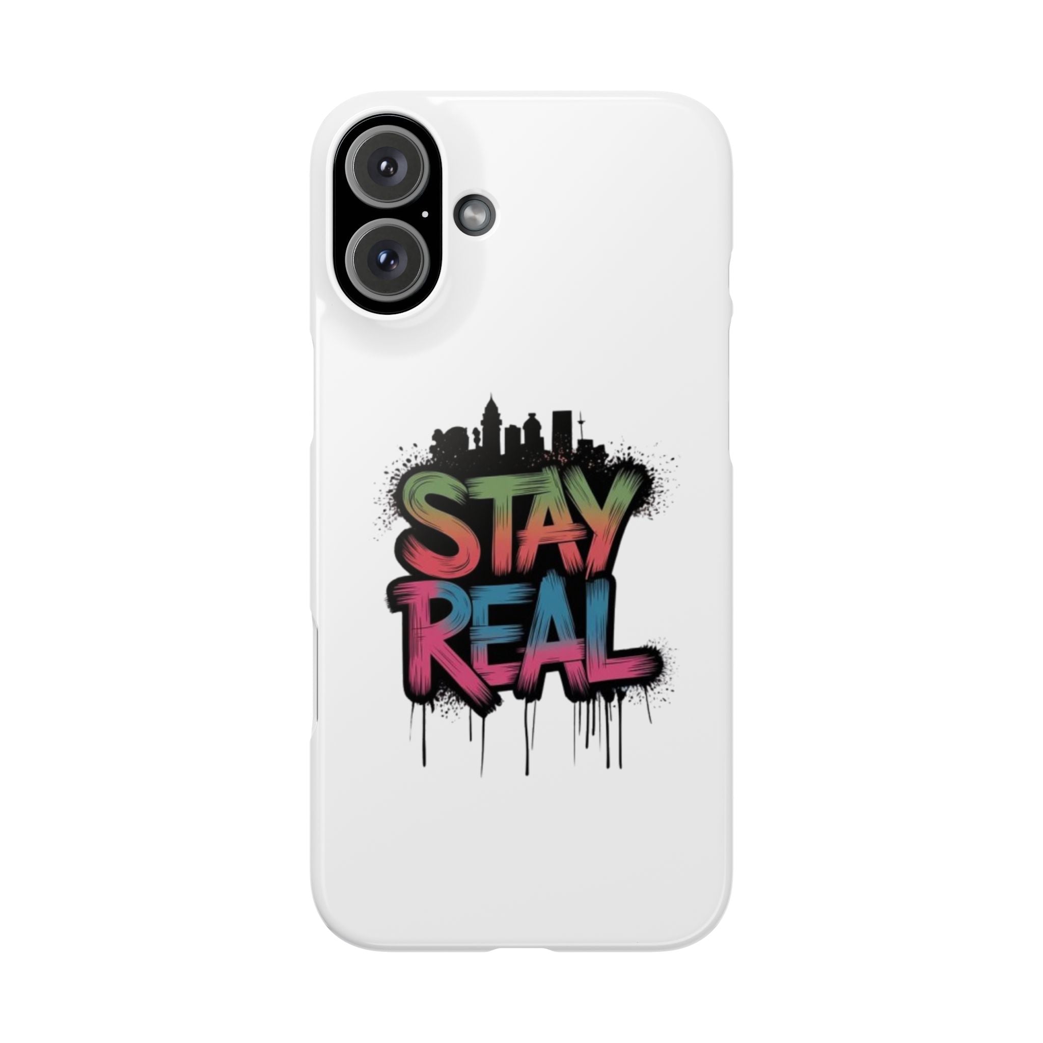 Stay Real Graffiti Phone Case