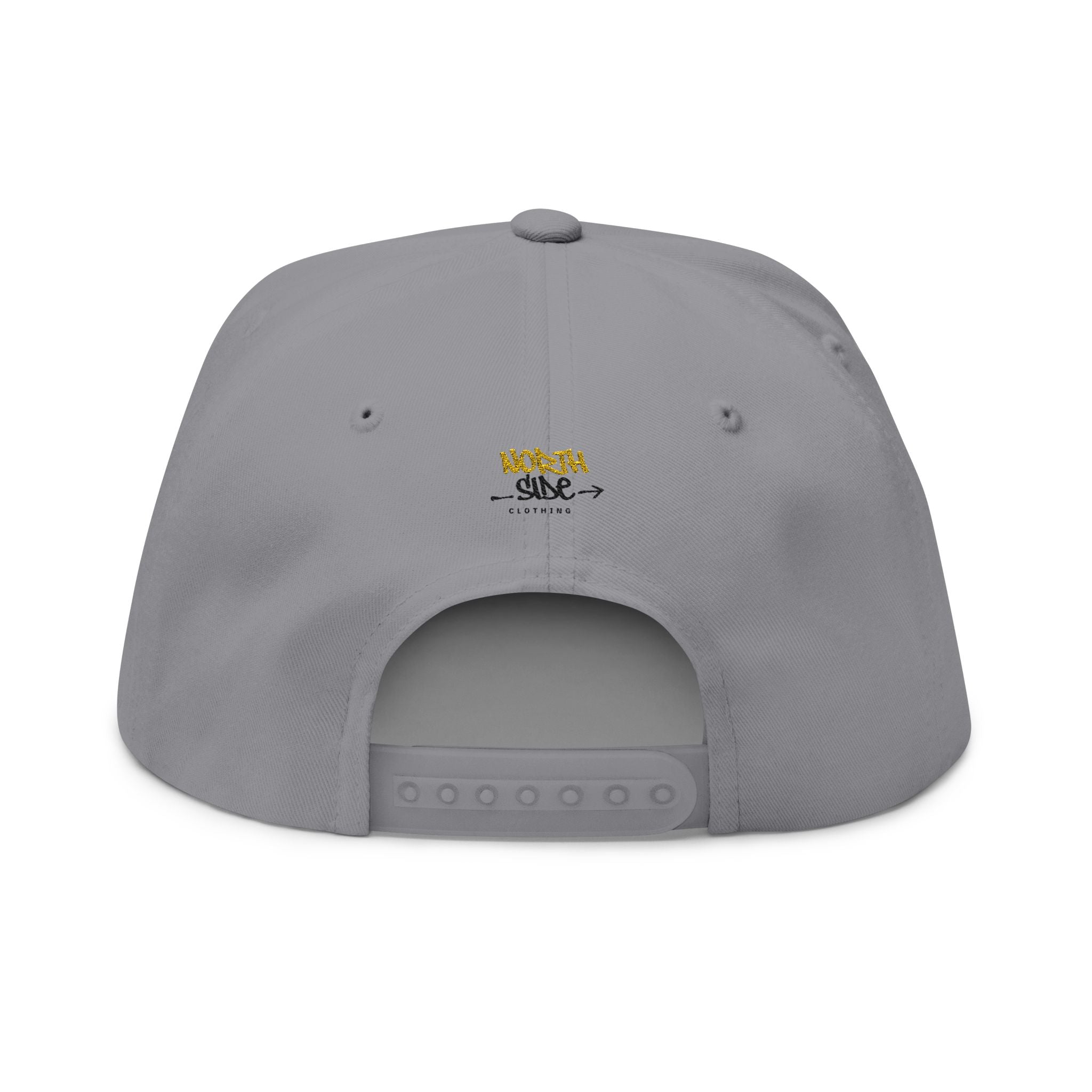 Embroidered "Positive" Flat Bill Cap