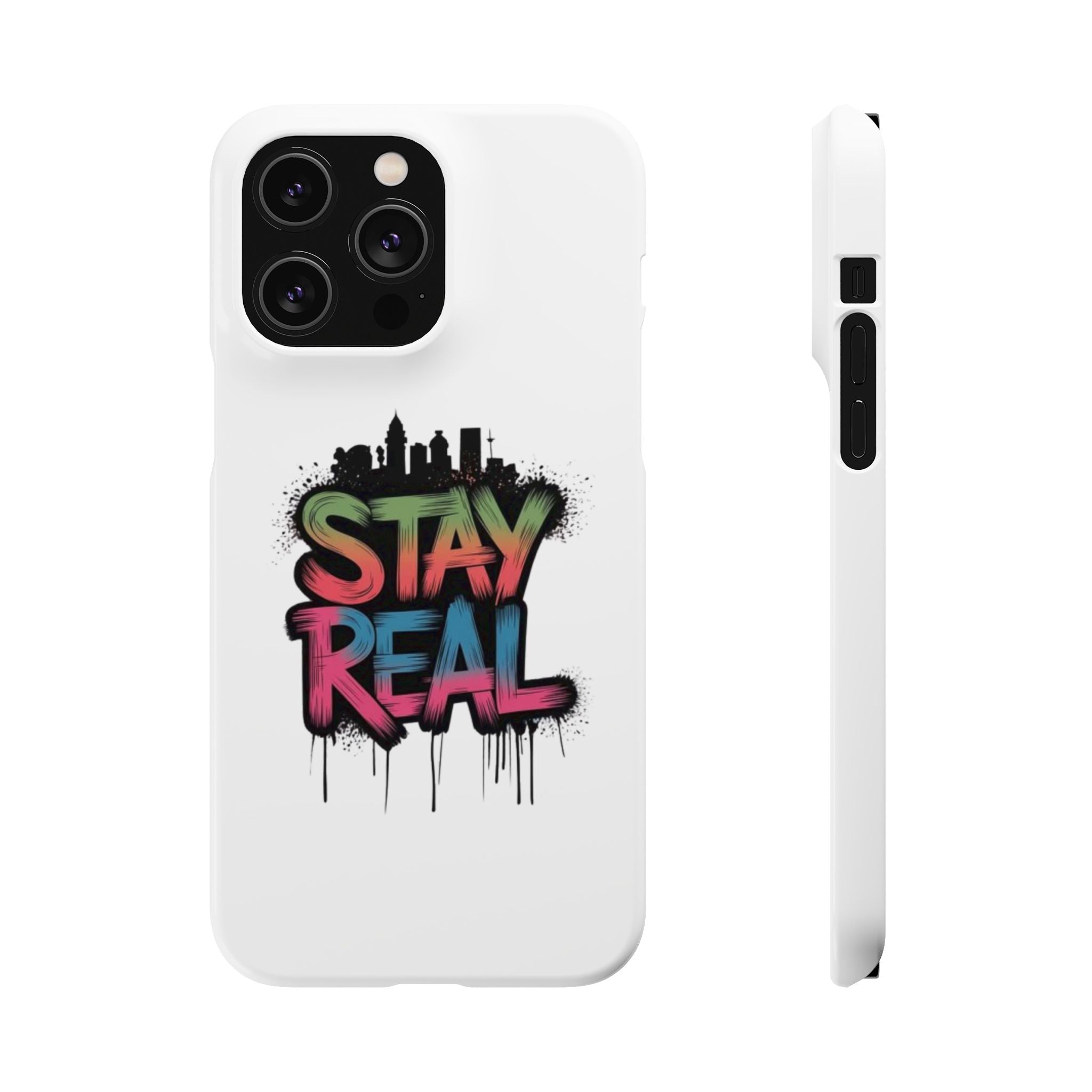 Stay Real Graffiti Phone Case