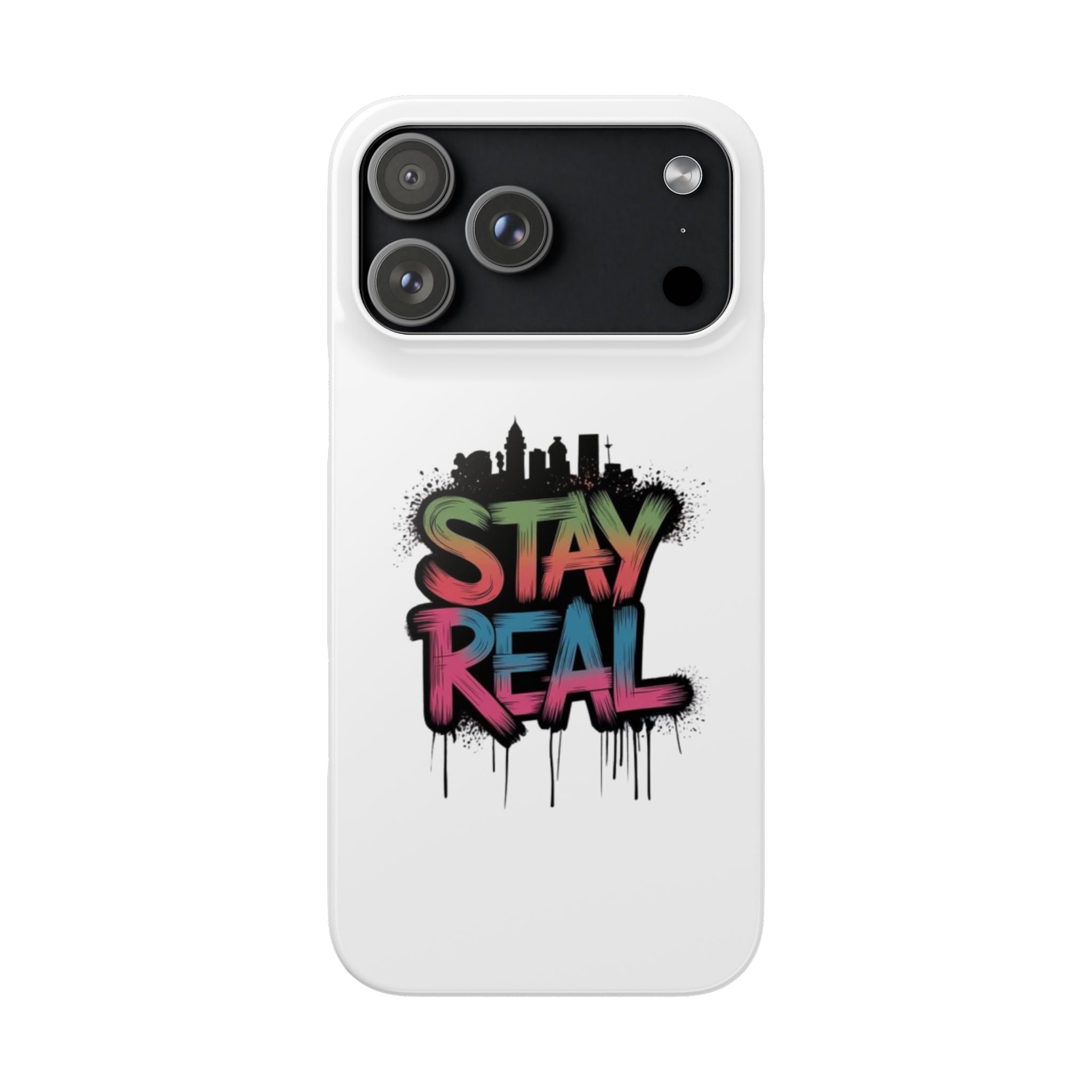 Stay Real Graffiti Phone Case