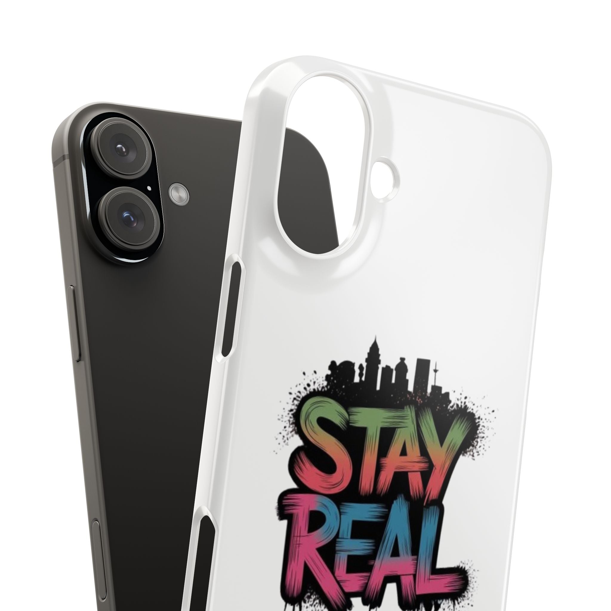 Stay Real Graffiti Phone Case