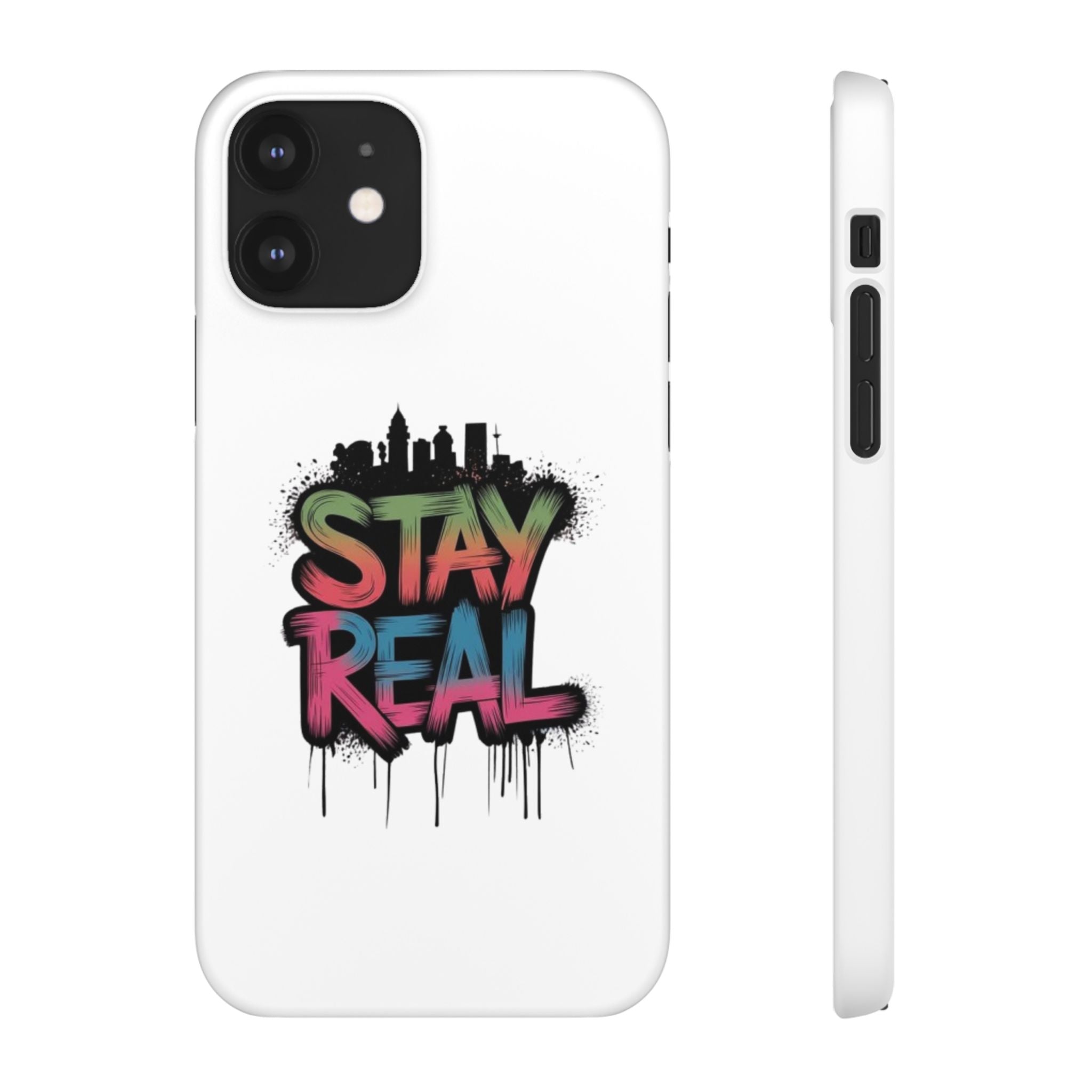 Stay Real Graffiti Phone Case