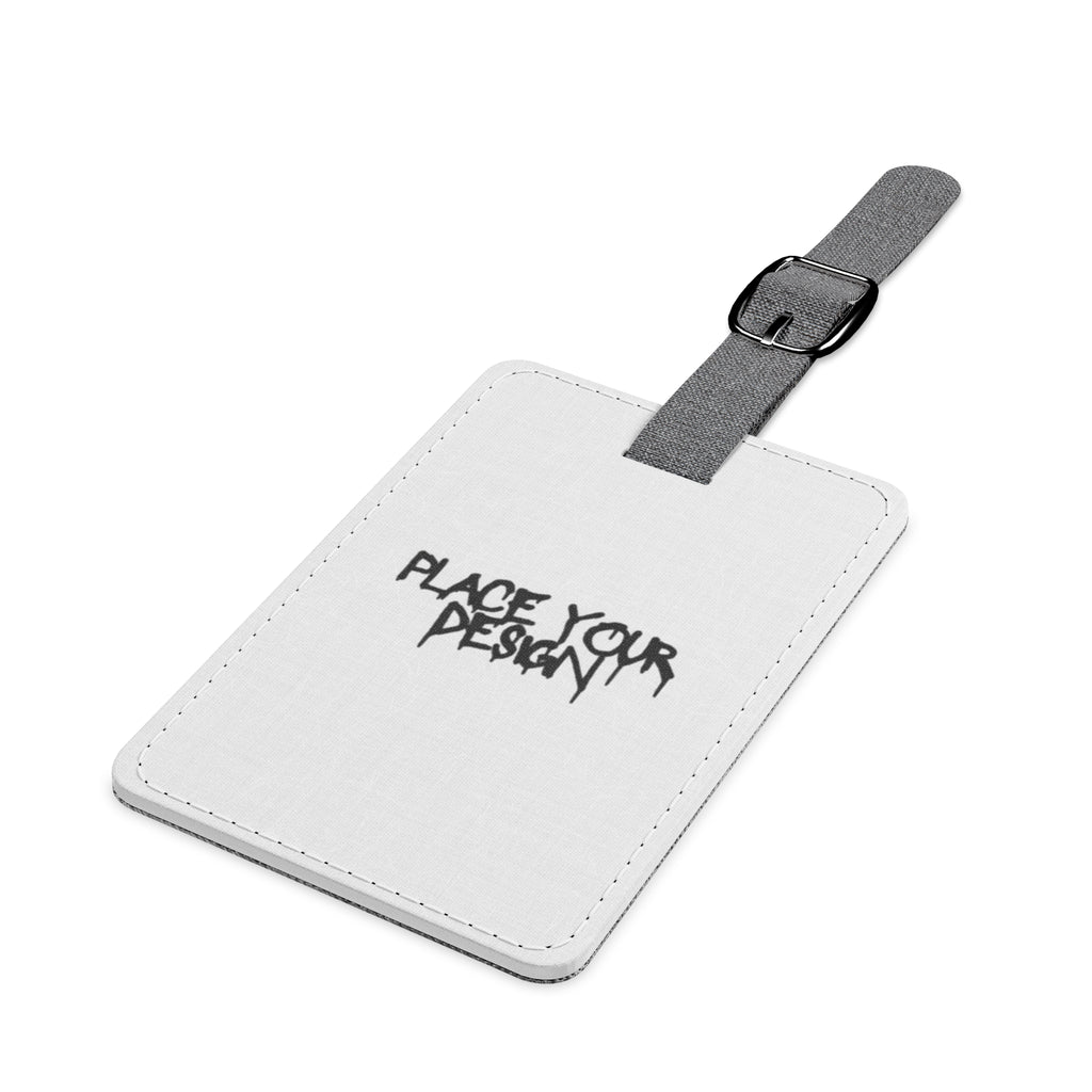 Personalized Rectangle Luggage Tag — Saffiano Polyester Travel ID