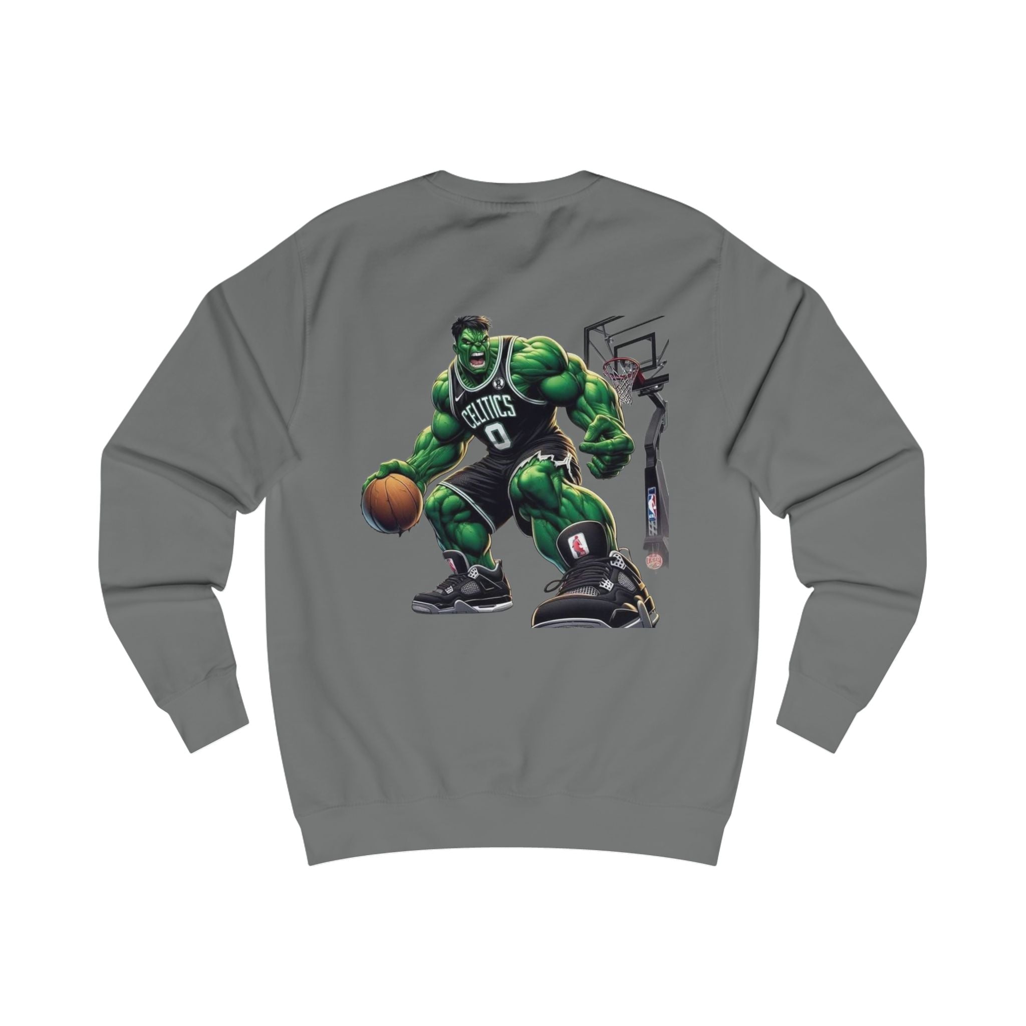 Milwaukee Basketball Hulk Sweatshirt — Retro NBA Fan Crewneck