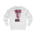 Pink Graphic Sweatshirt - Pink Animation Back Print with  Style