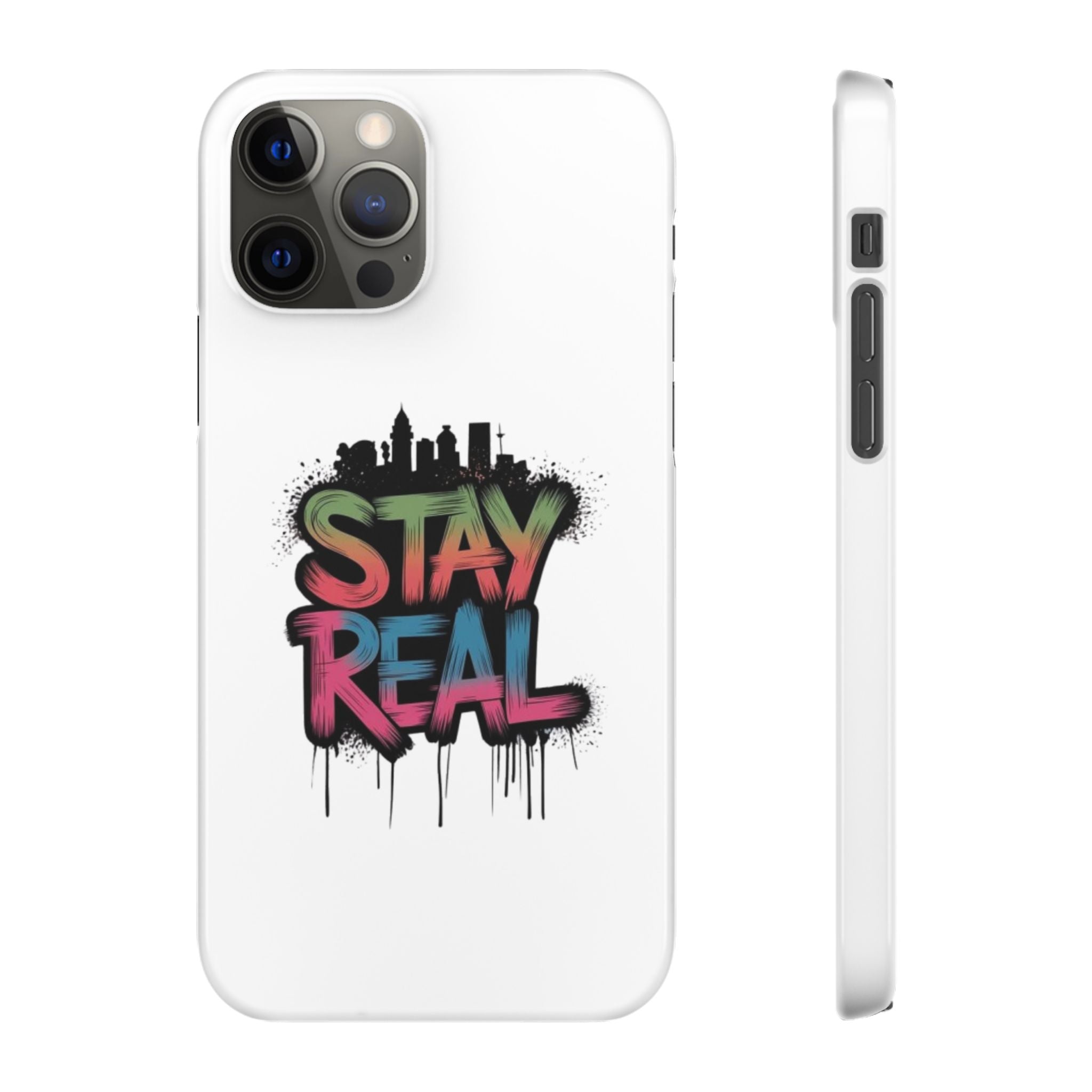 Stay Real Graffiti Phone Case