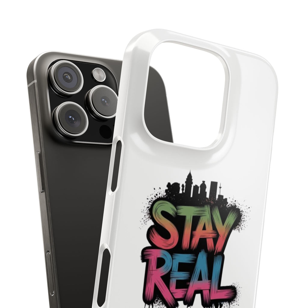 Stay Real Graffiti Phone Case