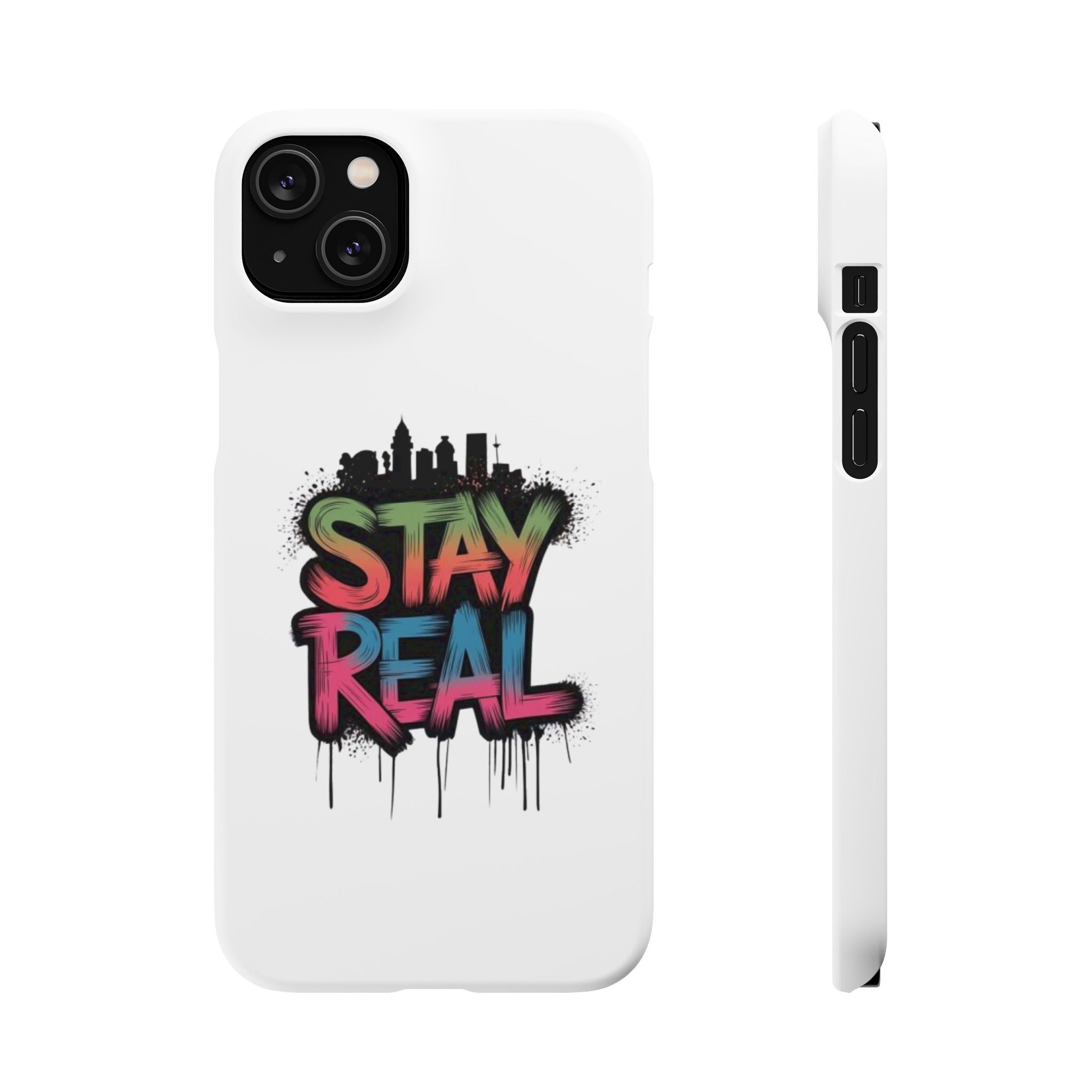 Stay Real Graffiti Phone Case