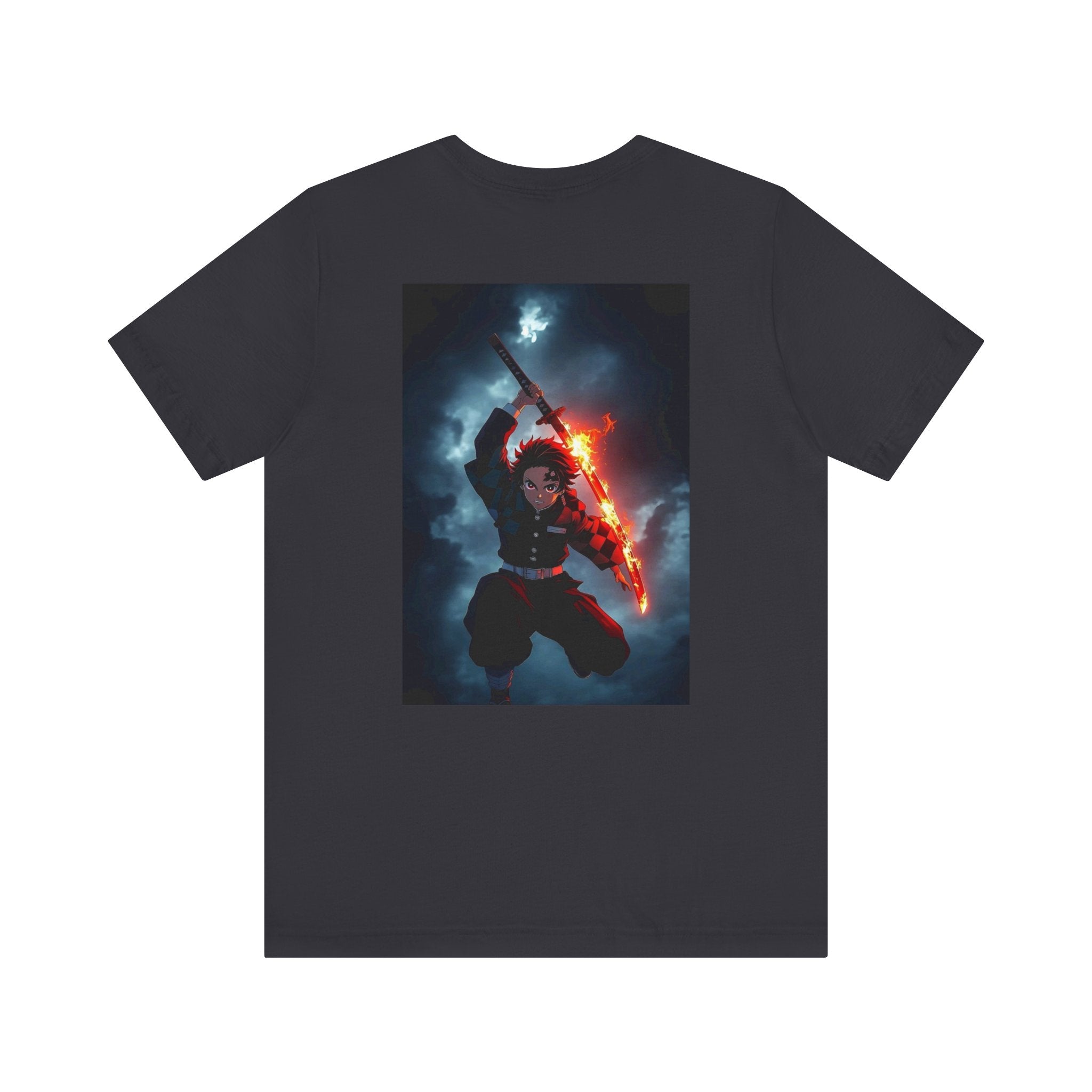Demon Slayer Tanjiro Fire Breathing Graphic Tee