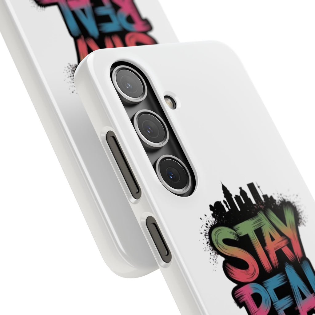 Stay Real Graffiti Phone Case