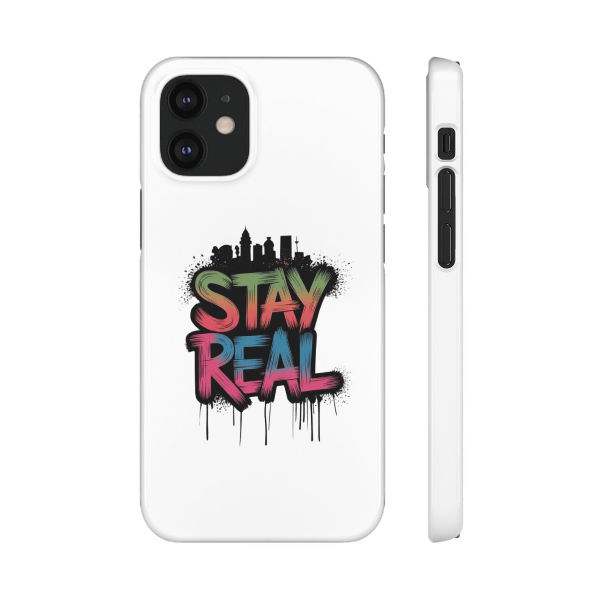 Stay Real Graffiti Phone Case