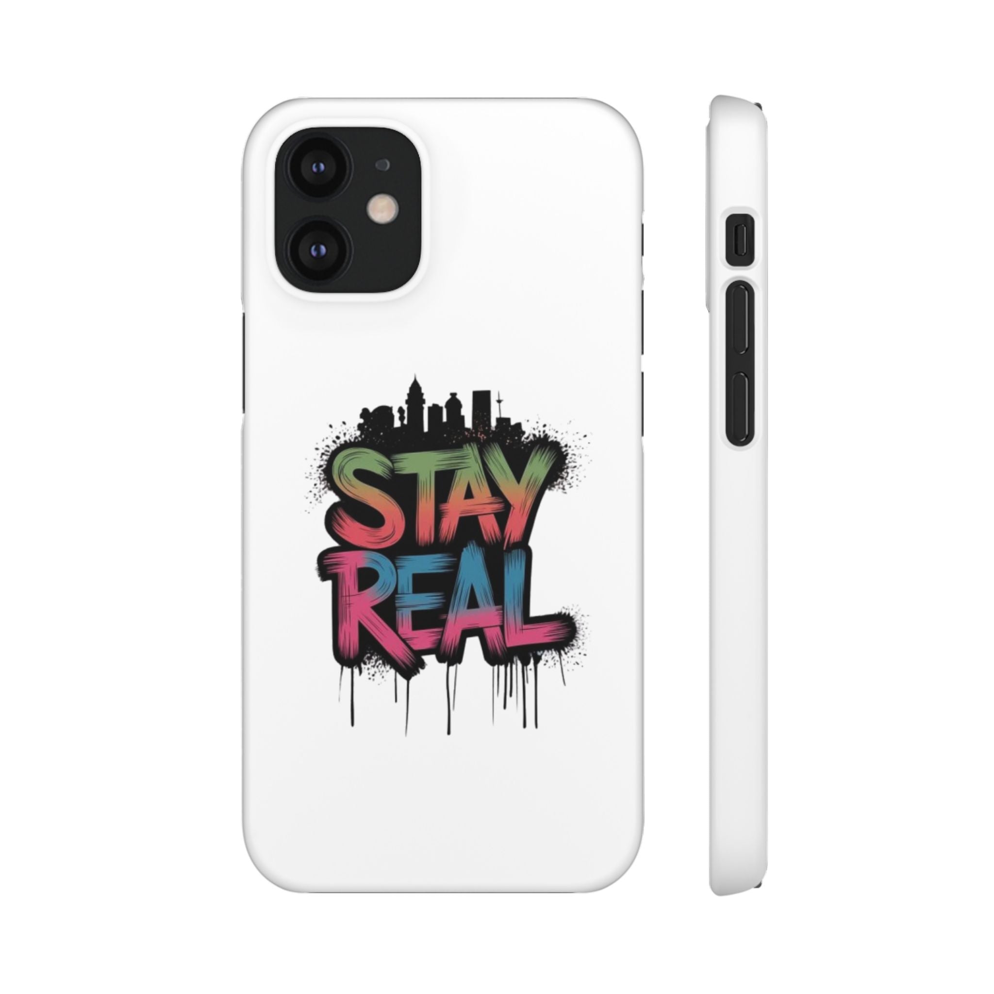 Stay Real Graffiti Phone Case
