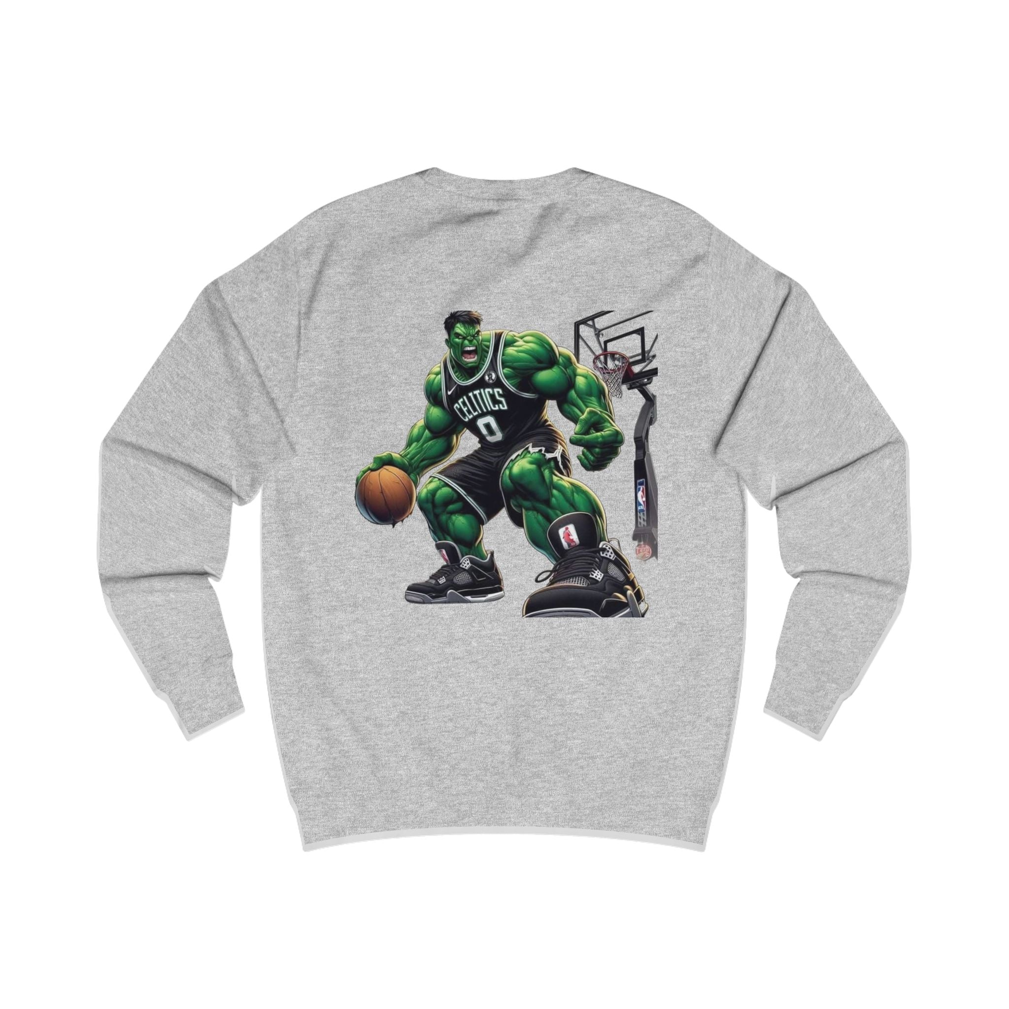 Milwaukee Basketball Hulk Sweatshirt — Retro NBA Fan Crewneck