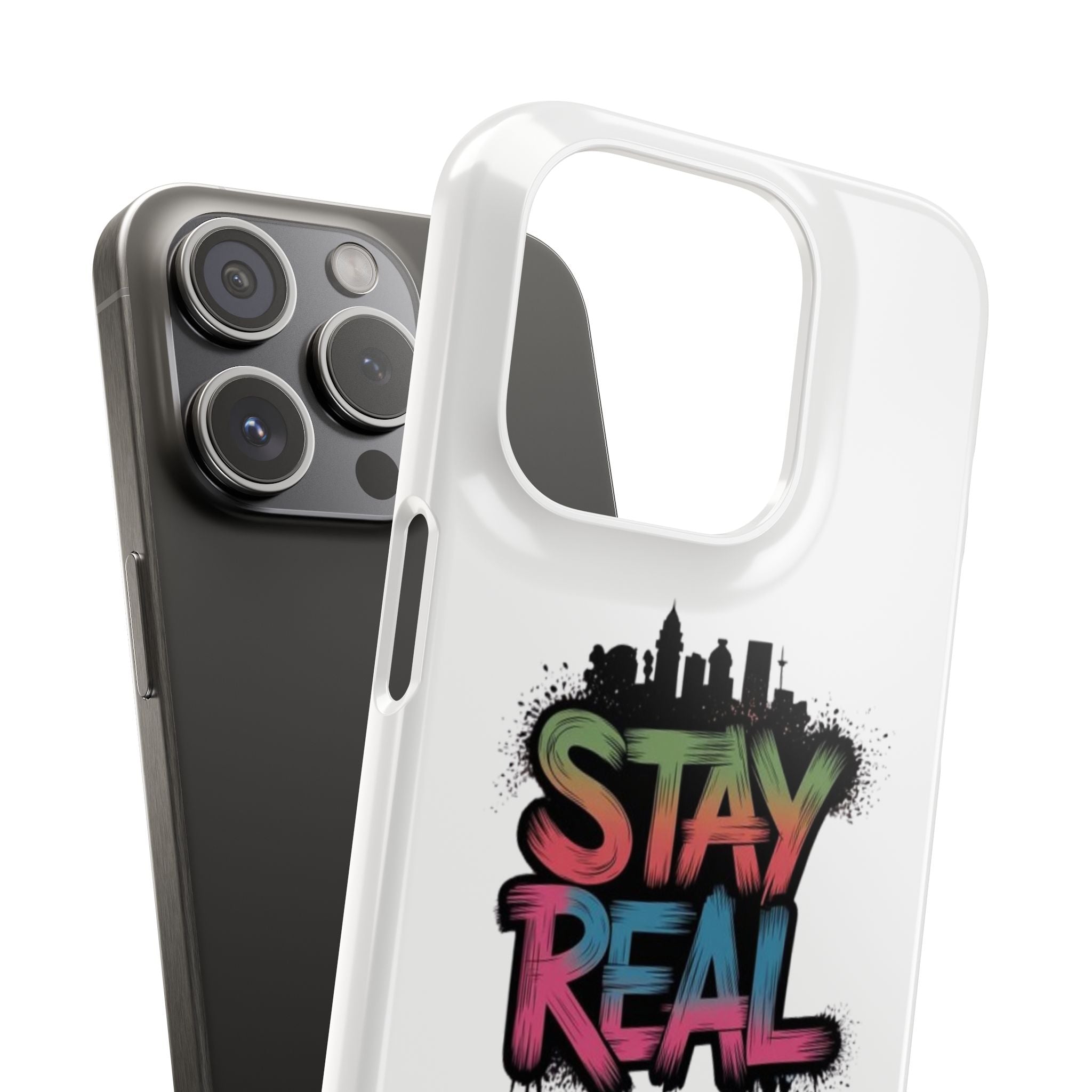 Stay Real Graffiti Phone Case
