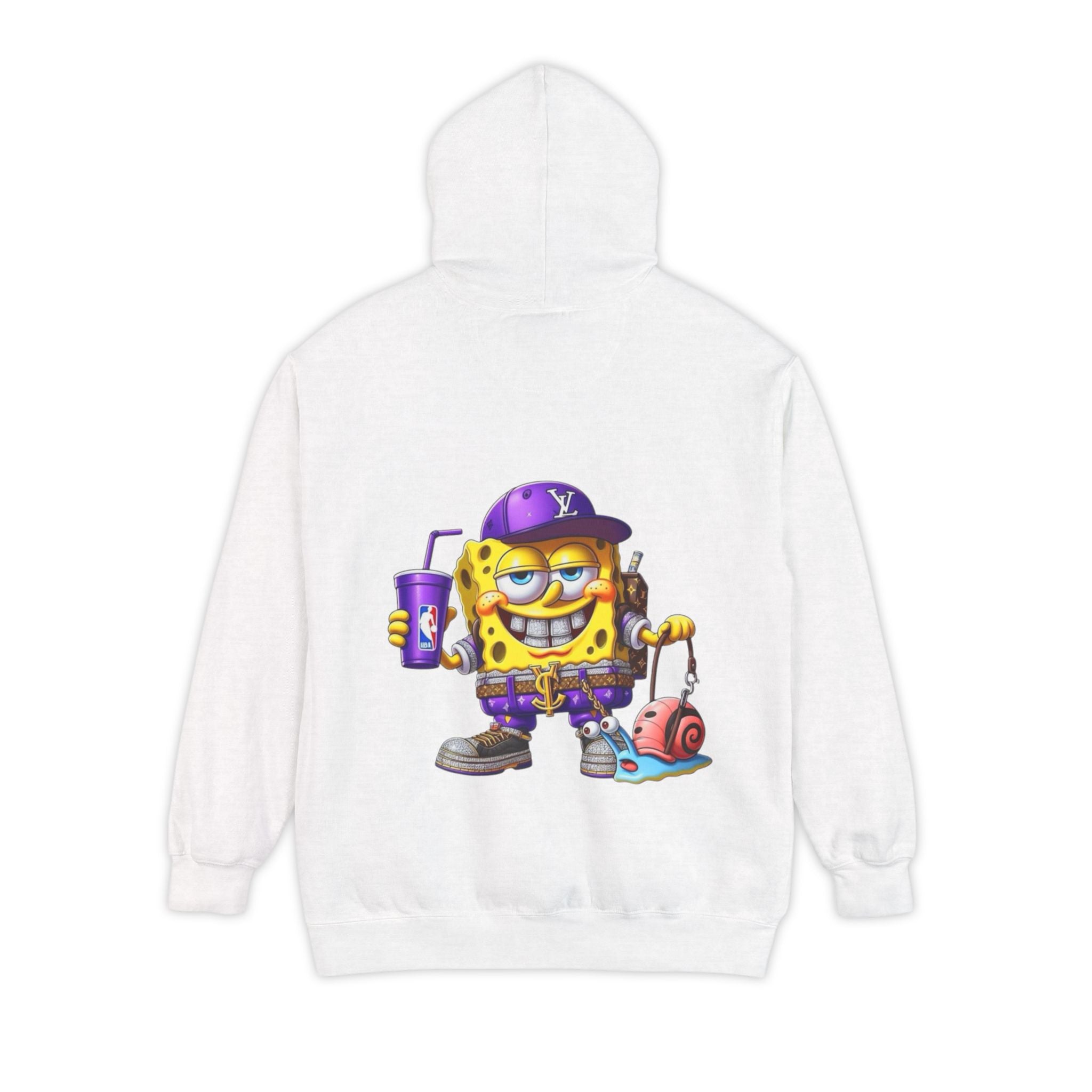 Streetwise Sponge Hoodie — Character Graphic Pullover
