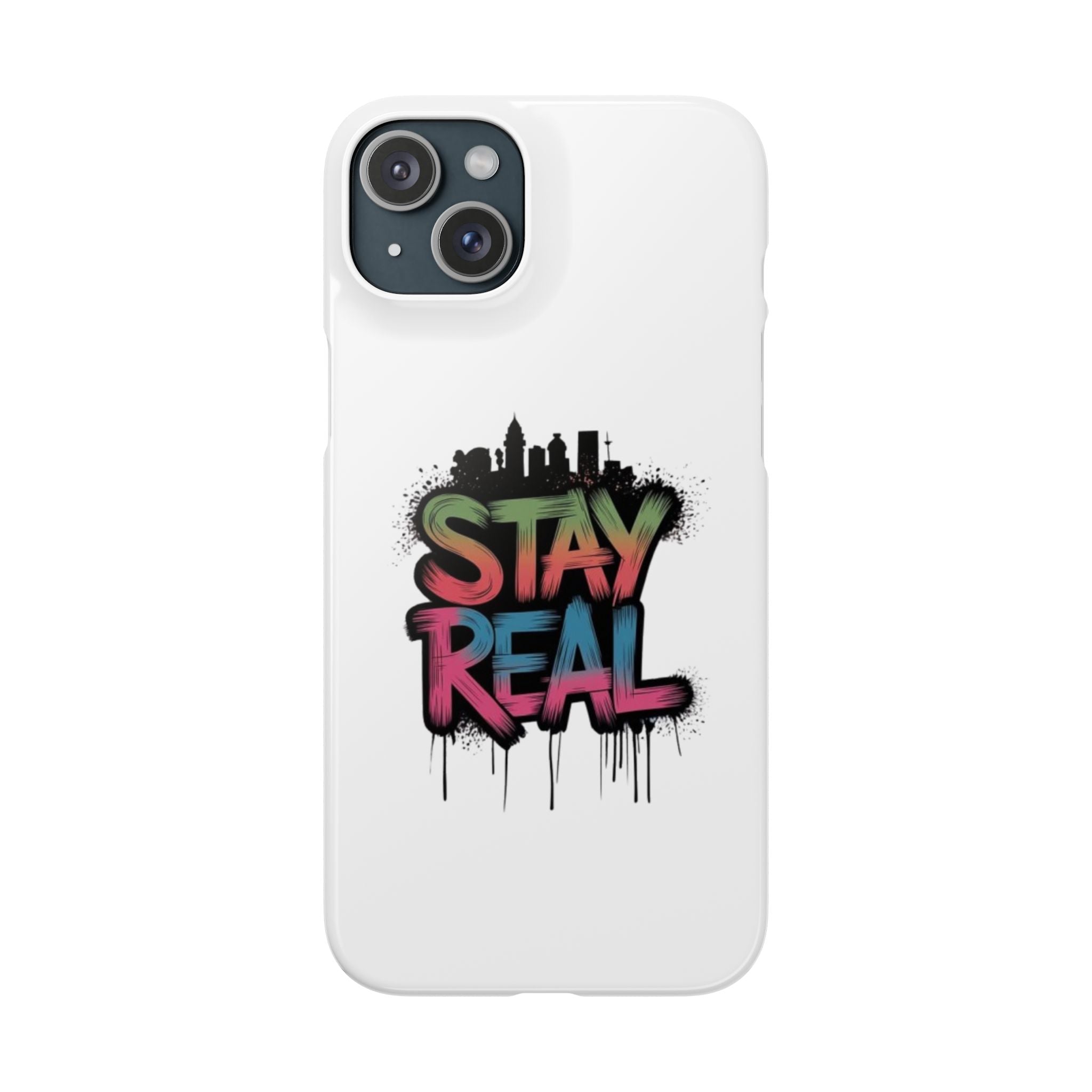 Stay Real Graffiti Phone Case