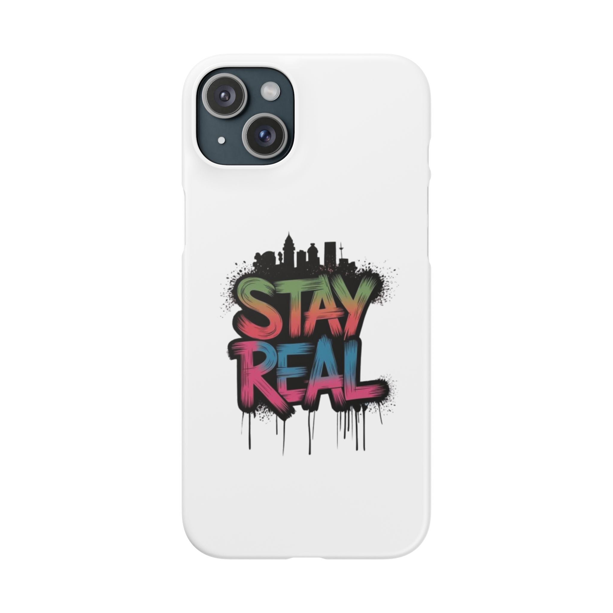Stay Real Graffiti Phone Case