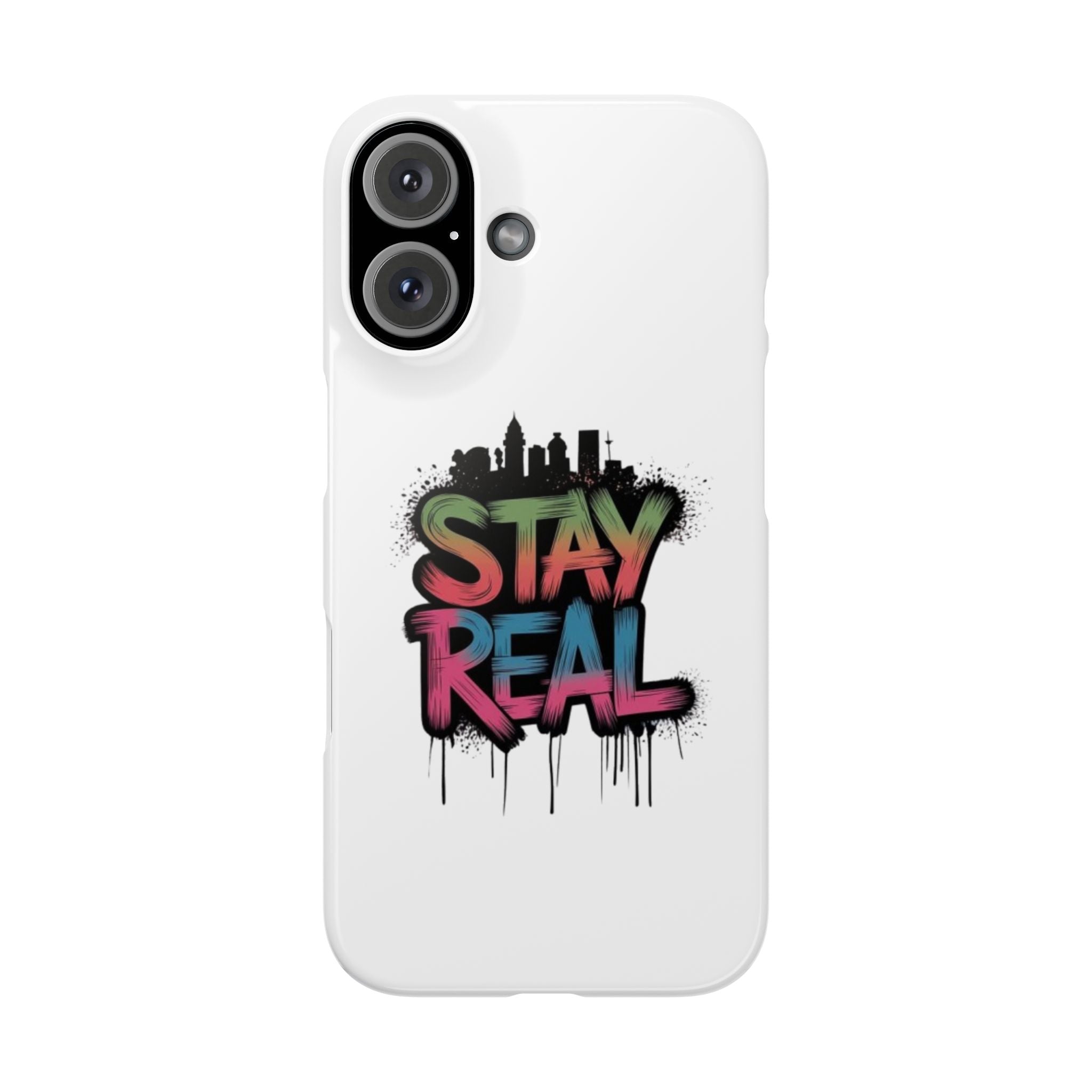 Stay Real Graffiti Phone Case