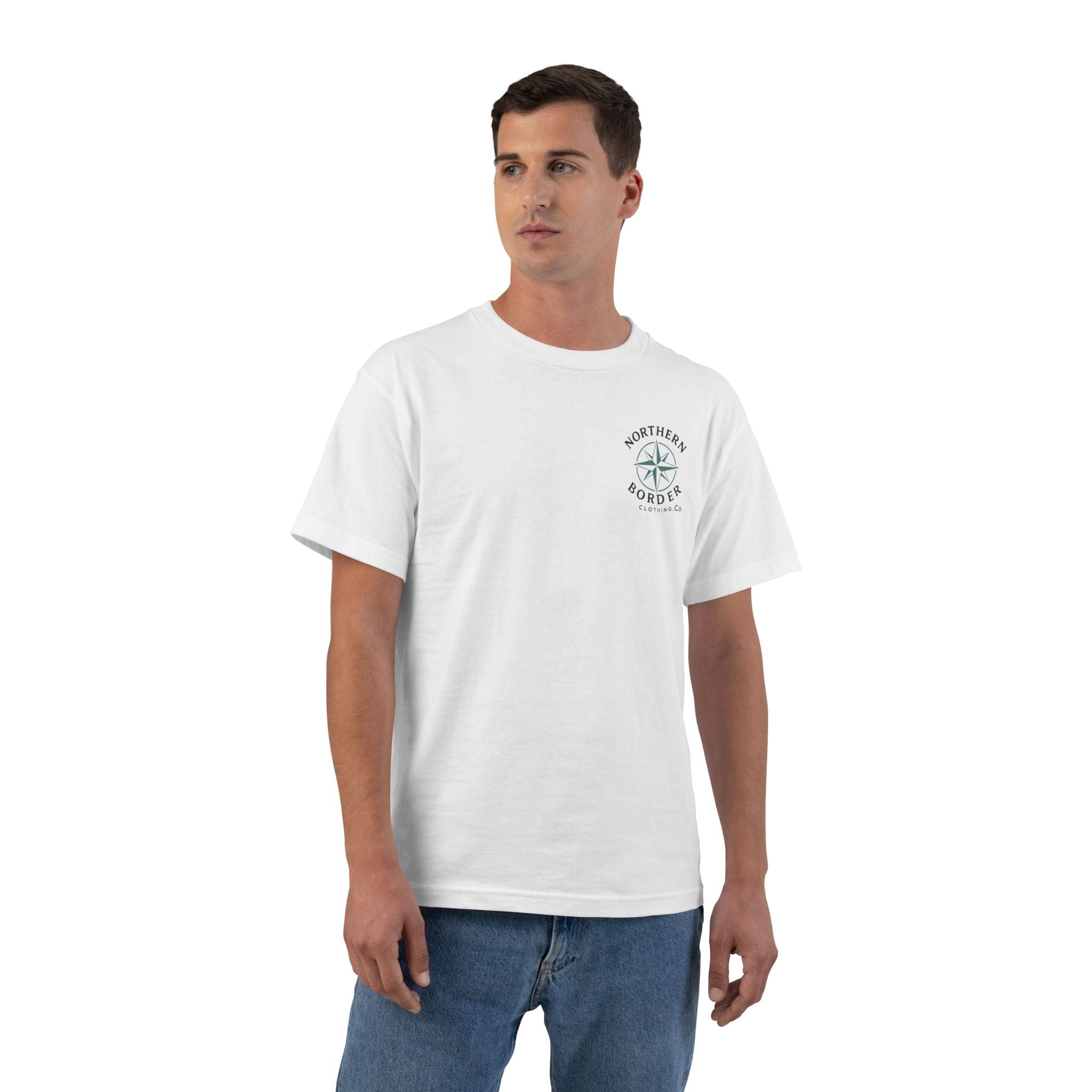 Skateboarder Graphic T-Shirt — Color Splash Back Print