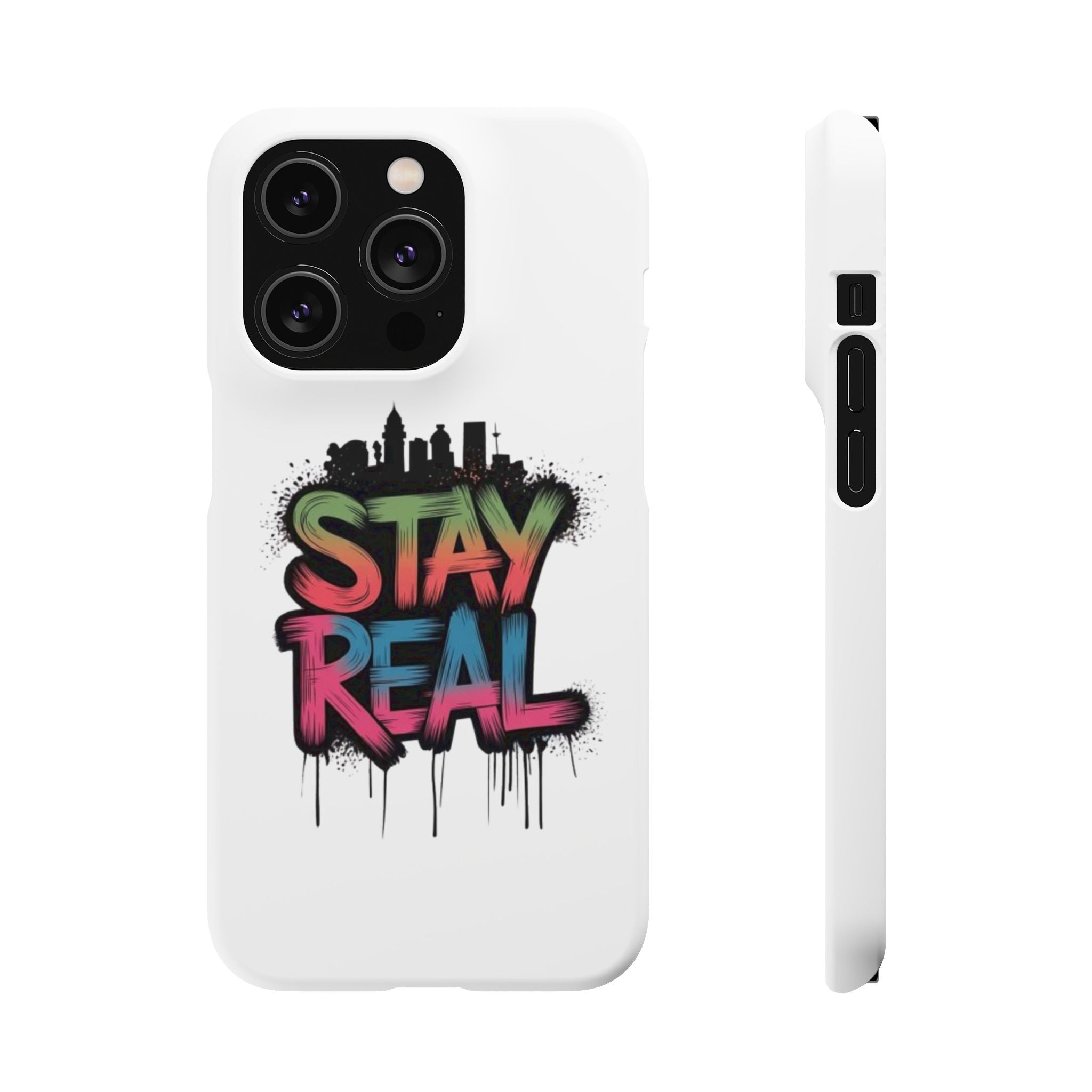 Stay Real Graffiti Phone Case