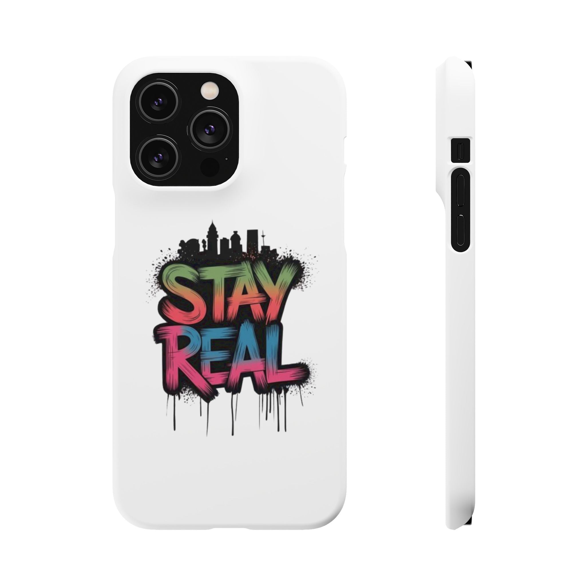 Stay Real Graffiti Phone Case