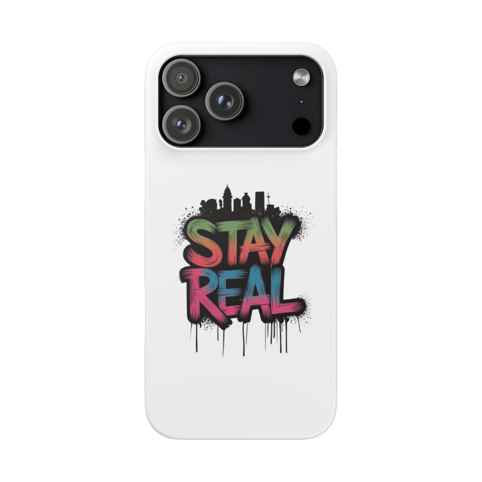 Stay Real Graffiti Phone Case