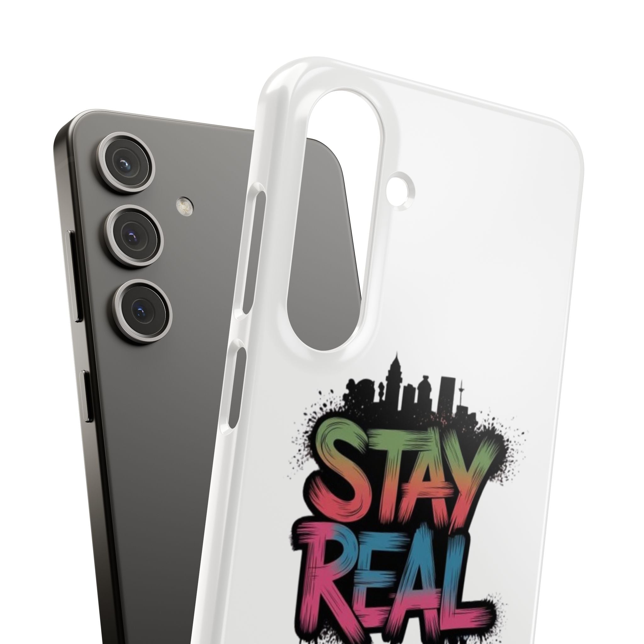 Stay Real Graffiti Phone Case