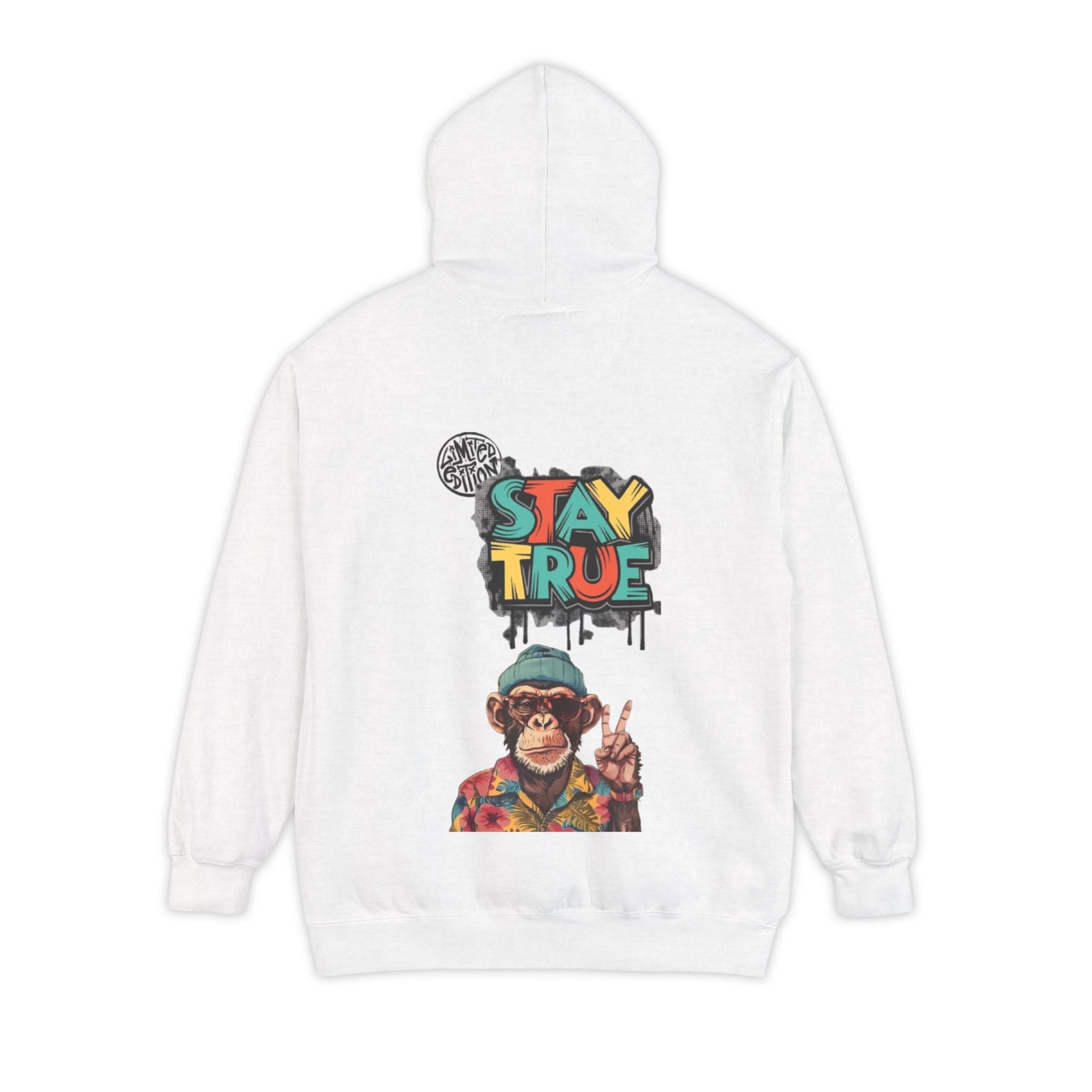 Stay True Streetwear Hoodie — Urban Skate Graphic Pullover